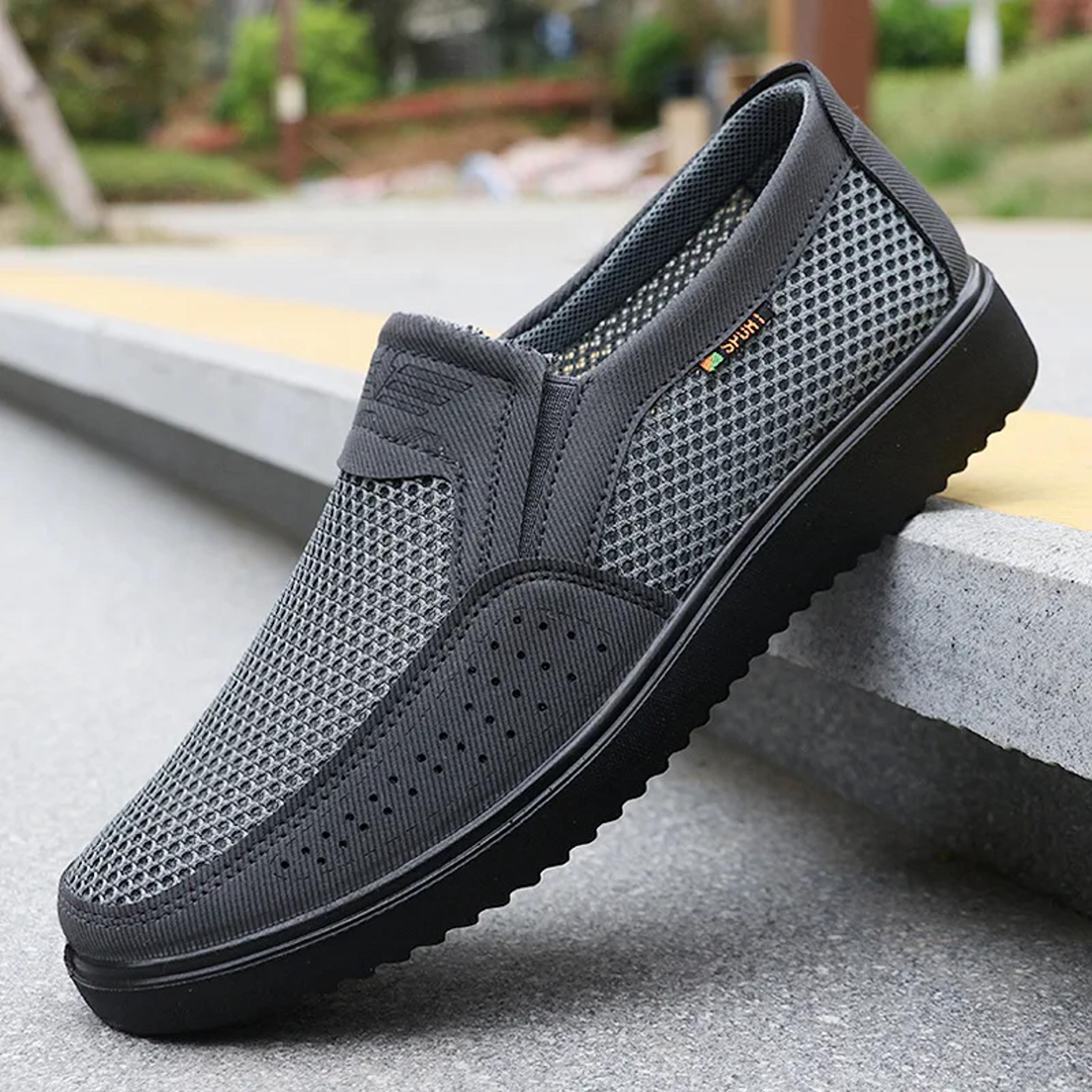 Men Casual Shoes Summer Mesh The New Comfortable NonSlip Lightweight Shoes For Men Fashion Breathab 3