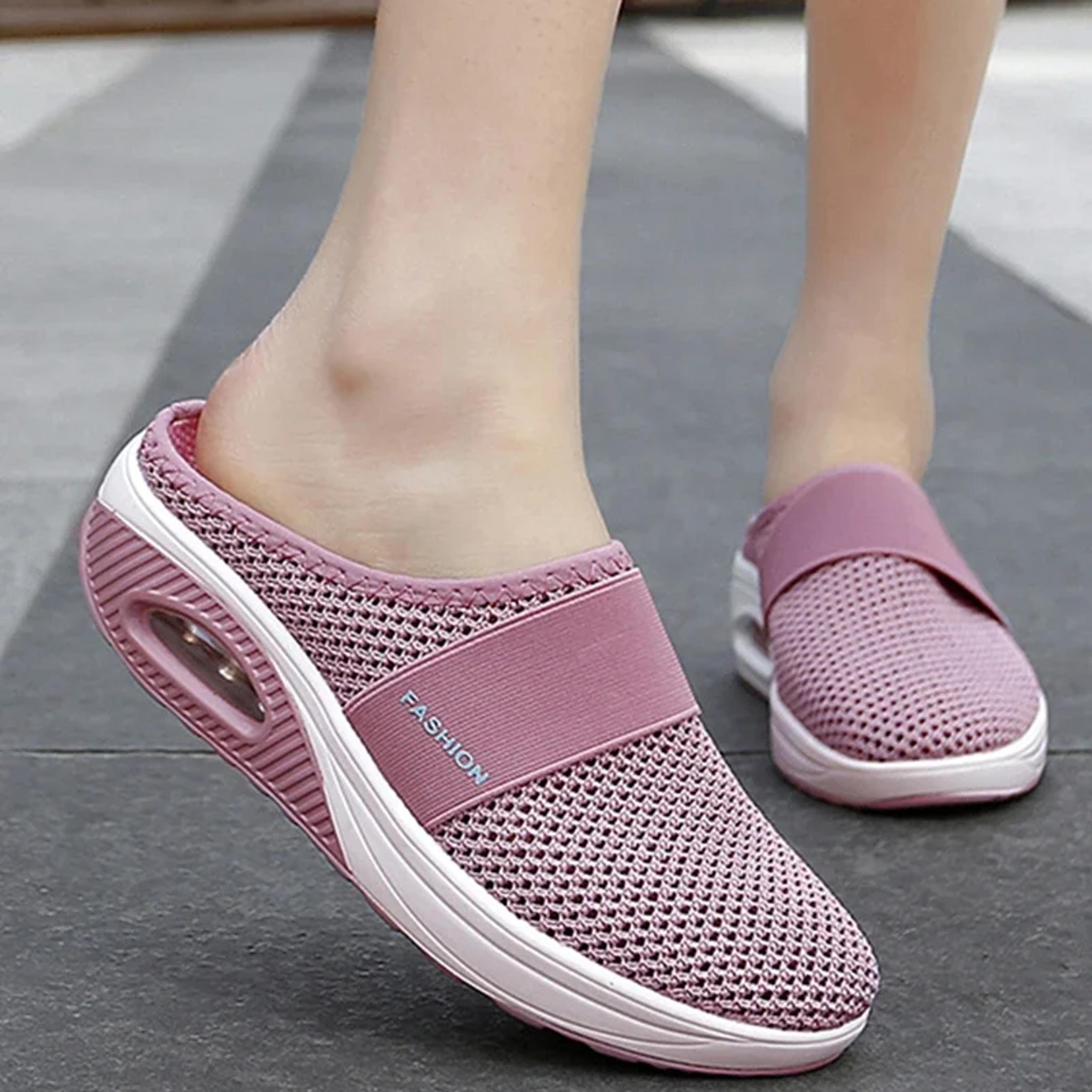 Women Wedge Slippers Vintage Orthopedic Diabetic Sandals AntiSlip Premium Platform Shoes For Women  5