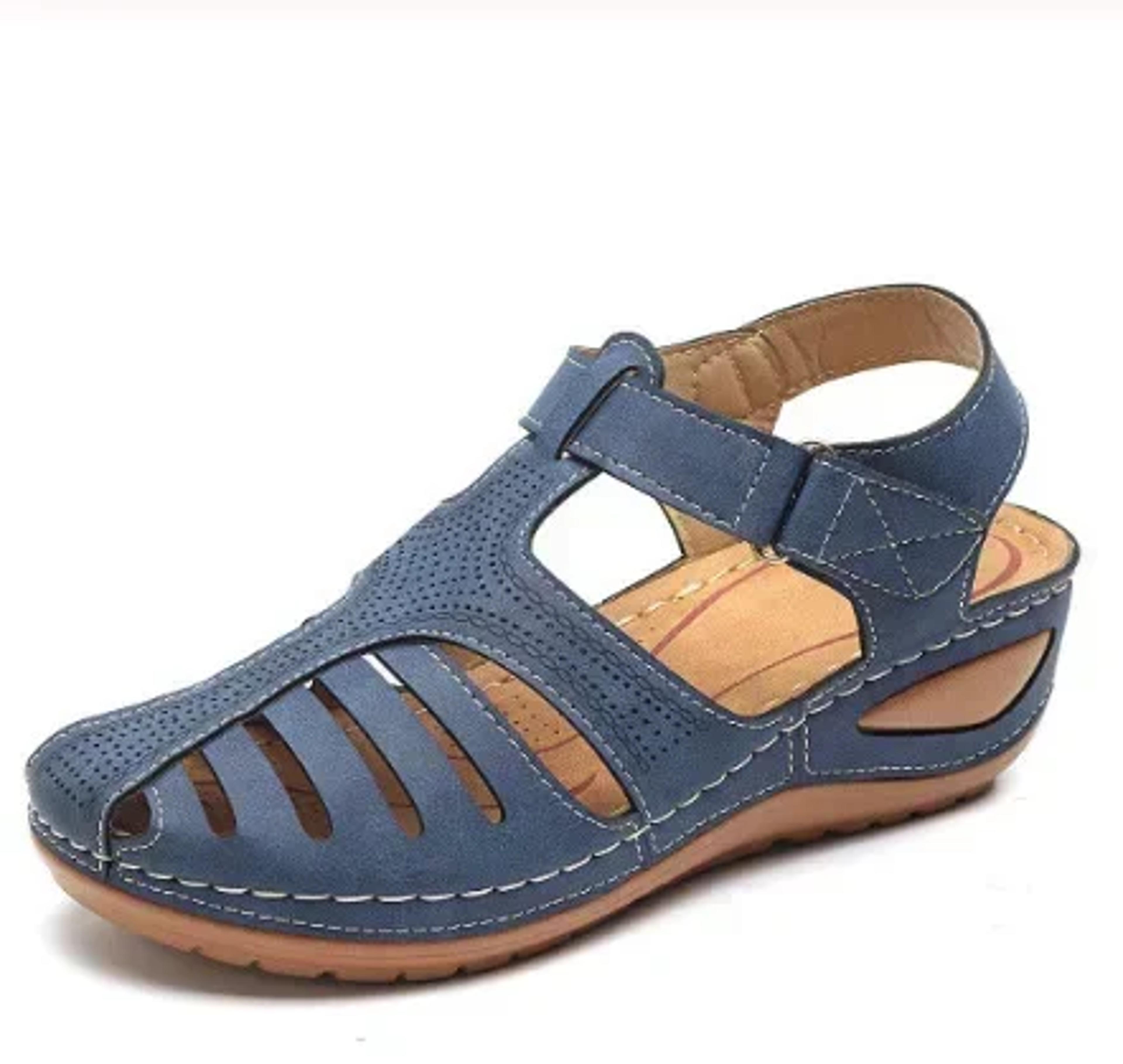 Premium Orthopedic Women Sandals Summer Bunion Corrector Wedge Shoes Stylish Vulcanized Heels For E 11