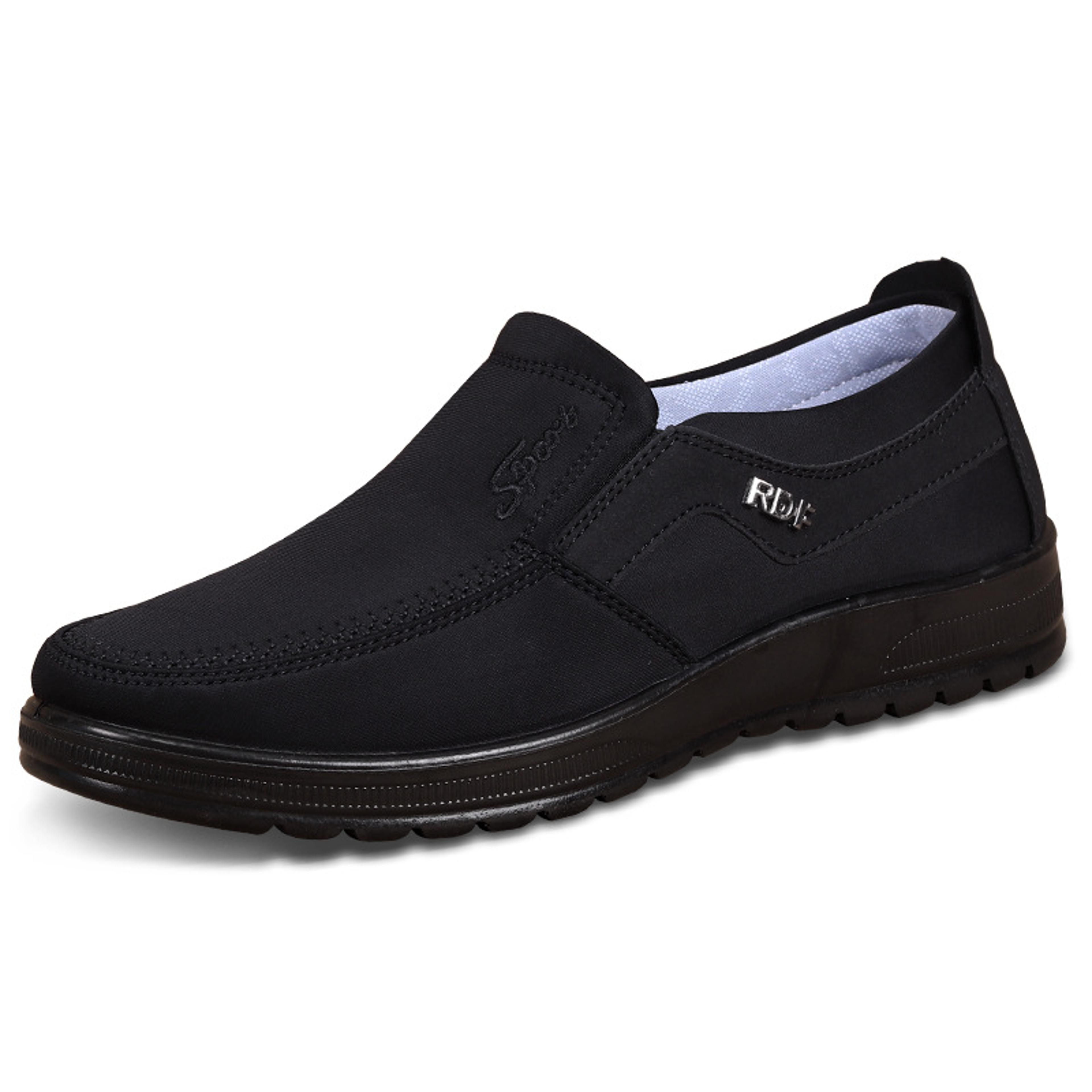 Lazy Mens LaceUp Waterproof Leather Casual Shoes Breathable Autumn Low Top Flat Walking Shoes For M 5