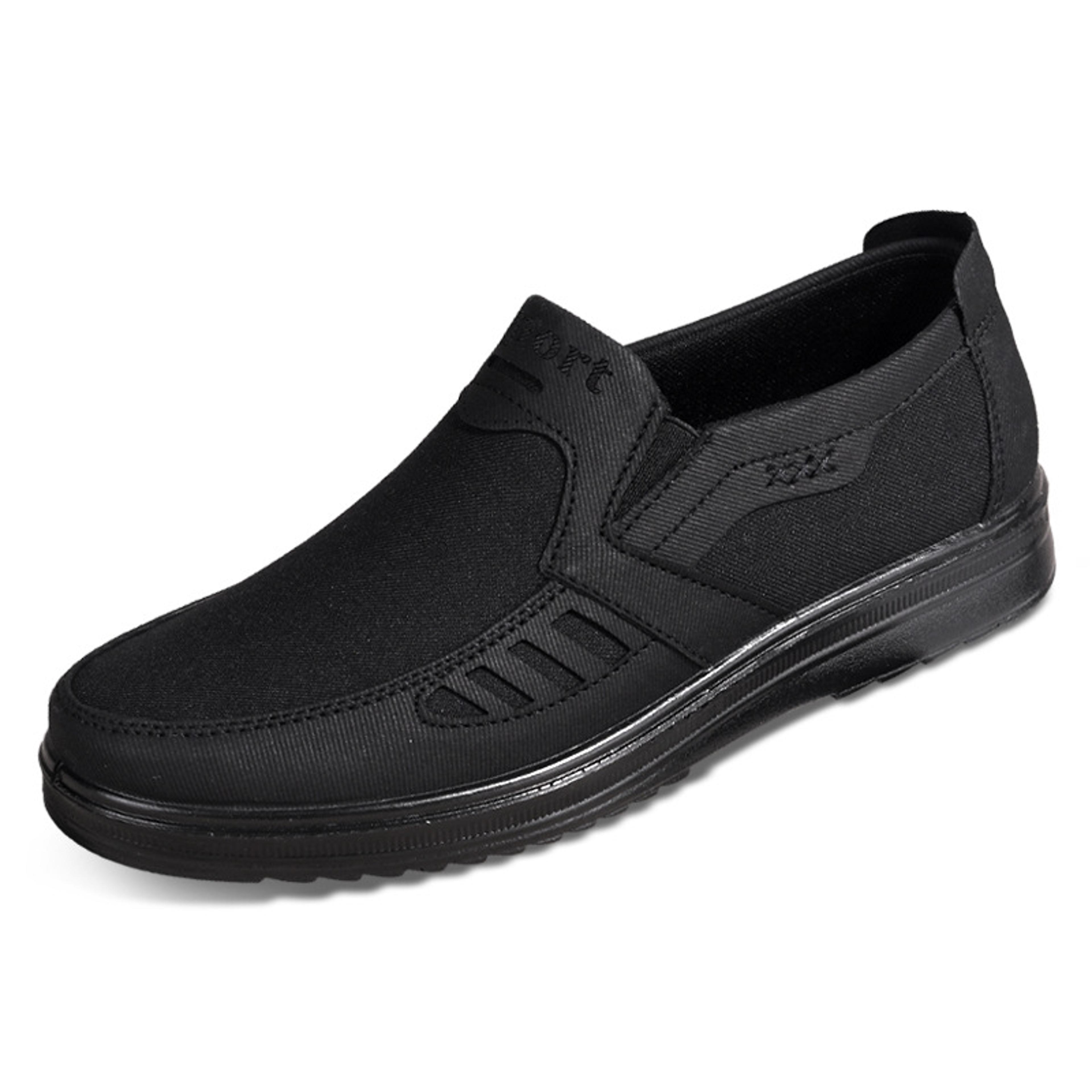 Lazy Mens LaceUp Waterproof Leather Casual Shoes Breathable Autumn Low Top Flat Walking Shoes For M 6