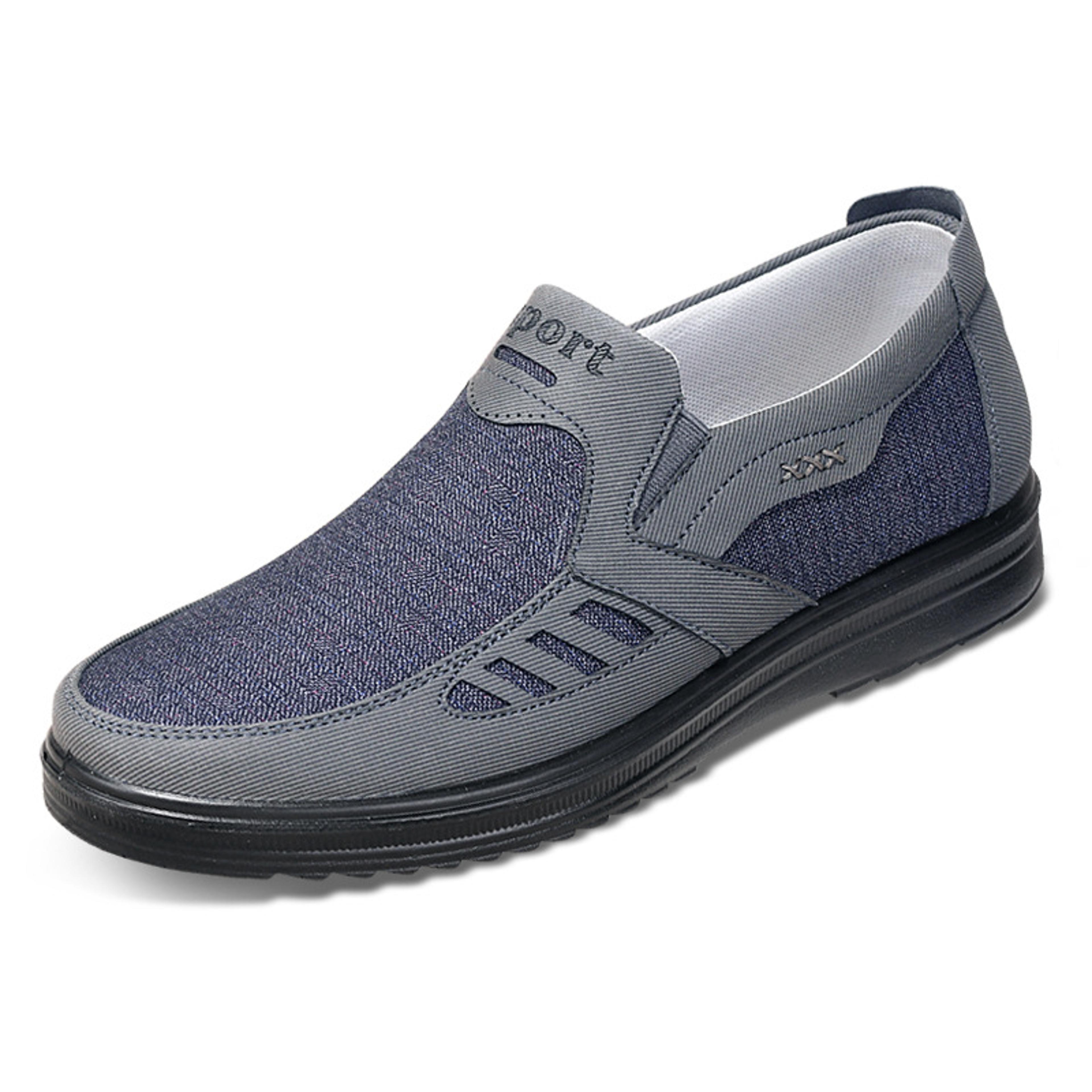 Lazy Mens LaceUp Waterproof Leather Casual Shoes Breathable Autumn Low Top Flat Walking Shoes For M 9
