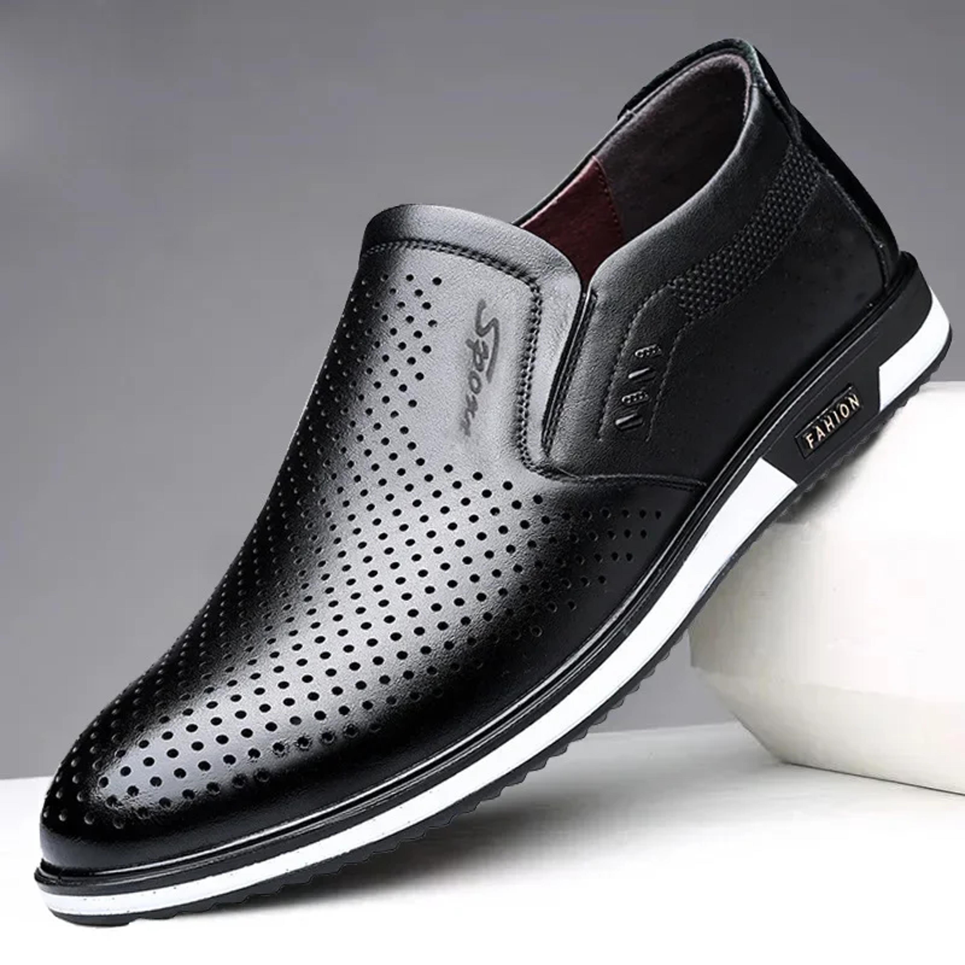 Classic Leather Shoes For Men Designer Loafers High Quality Moccasins  Formal Mens Footwear Elegant 9