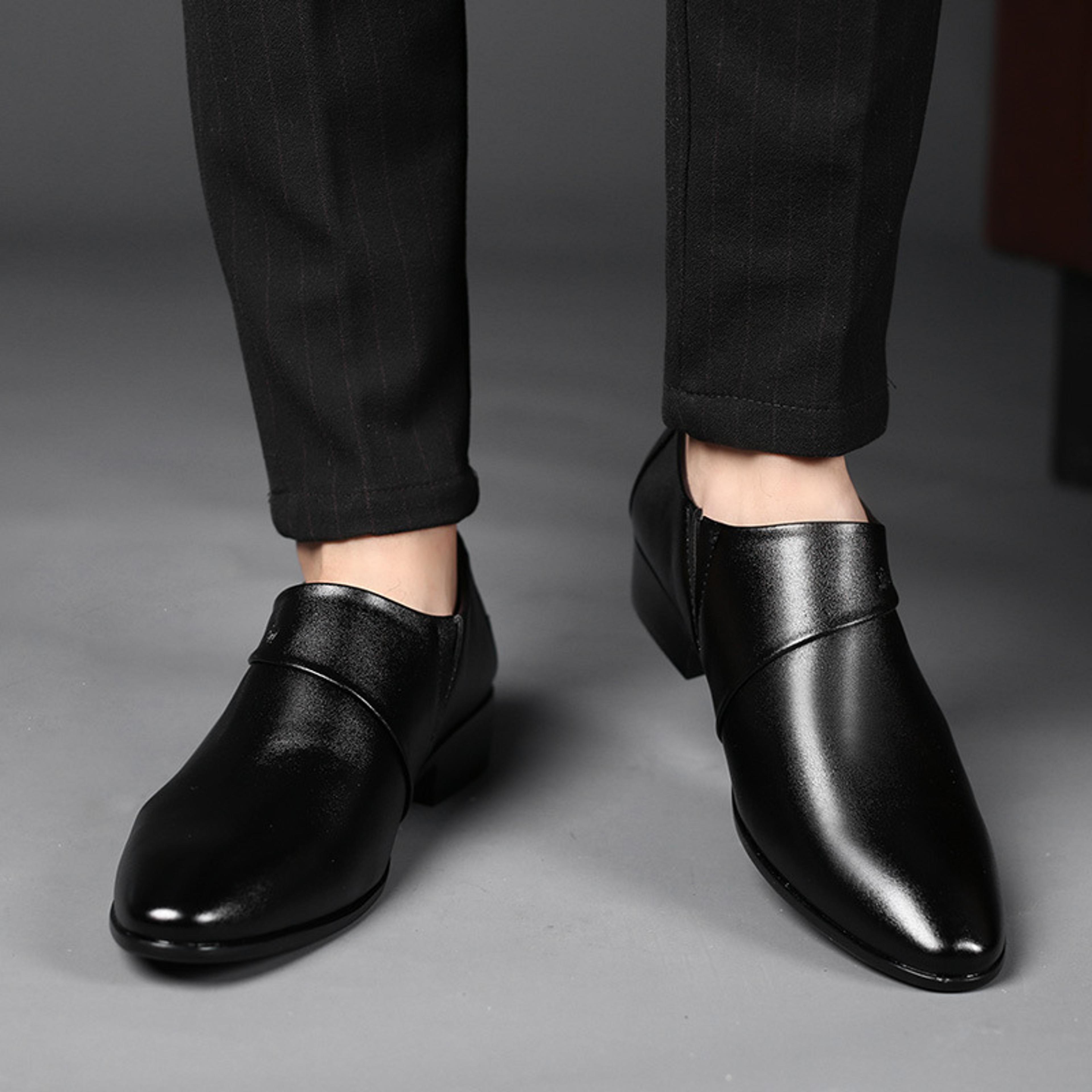 Luxury Oxfords Leather Shoes For Men Elegant Mens Dress Shoes For Office Wedding  Formal Events 1
