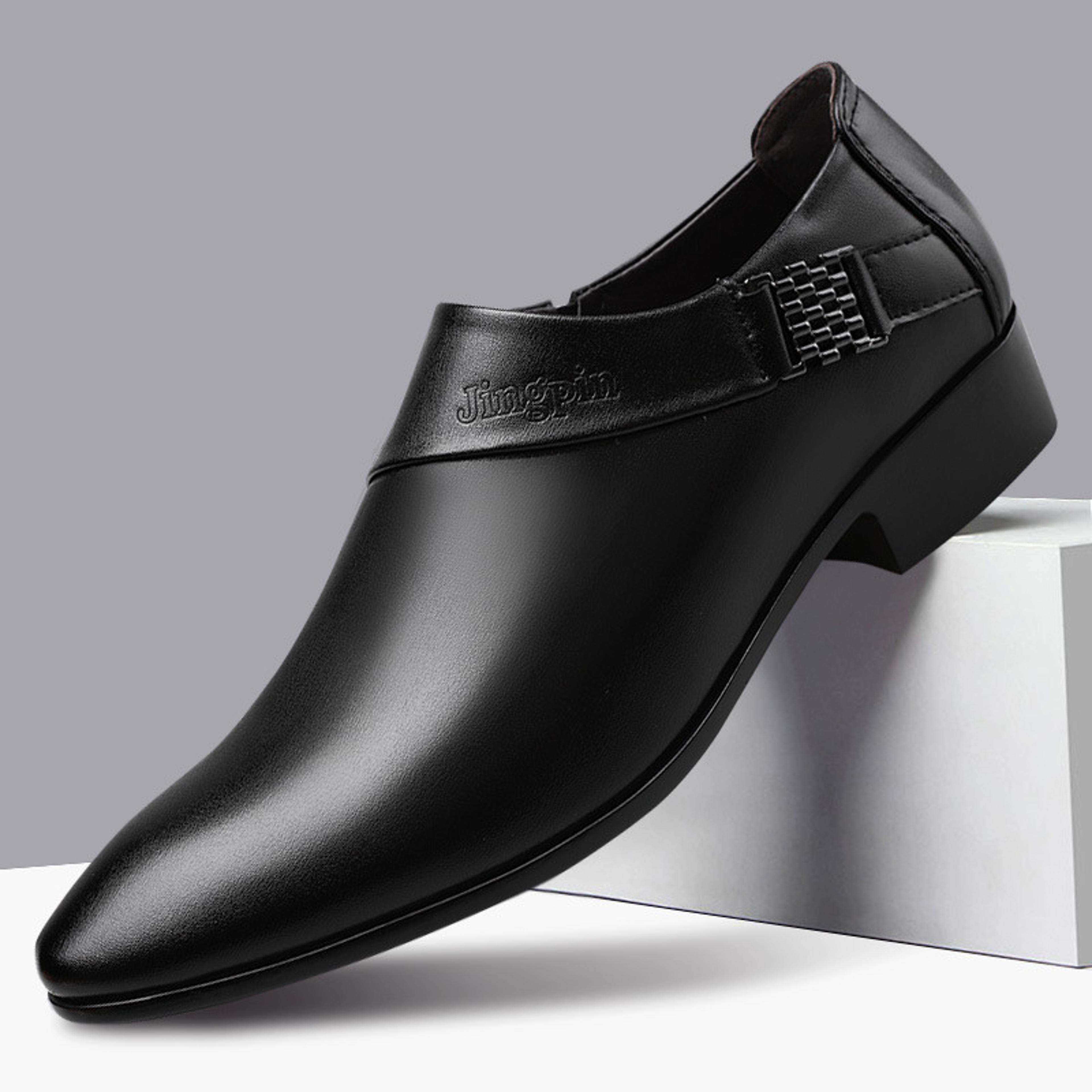 Luxury Oxfords Leather Shoes For Men Elegant Mens Dress Shoes For Office Wedding  Formal Events 3