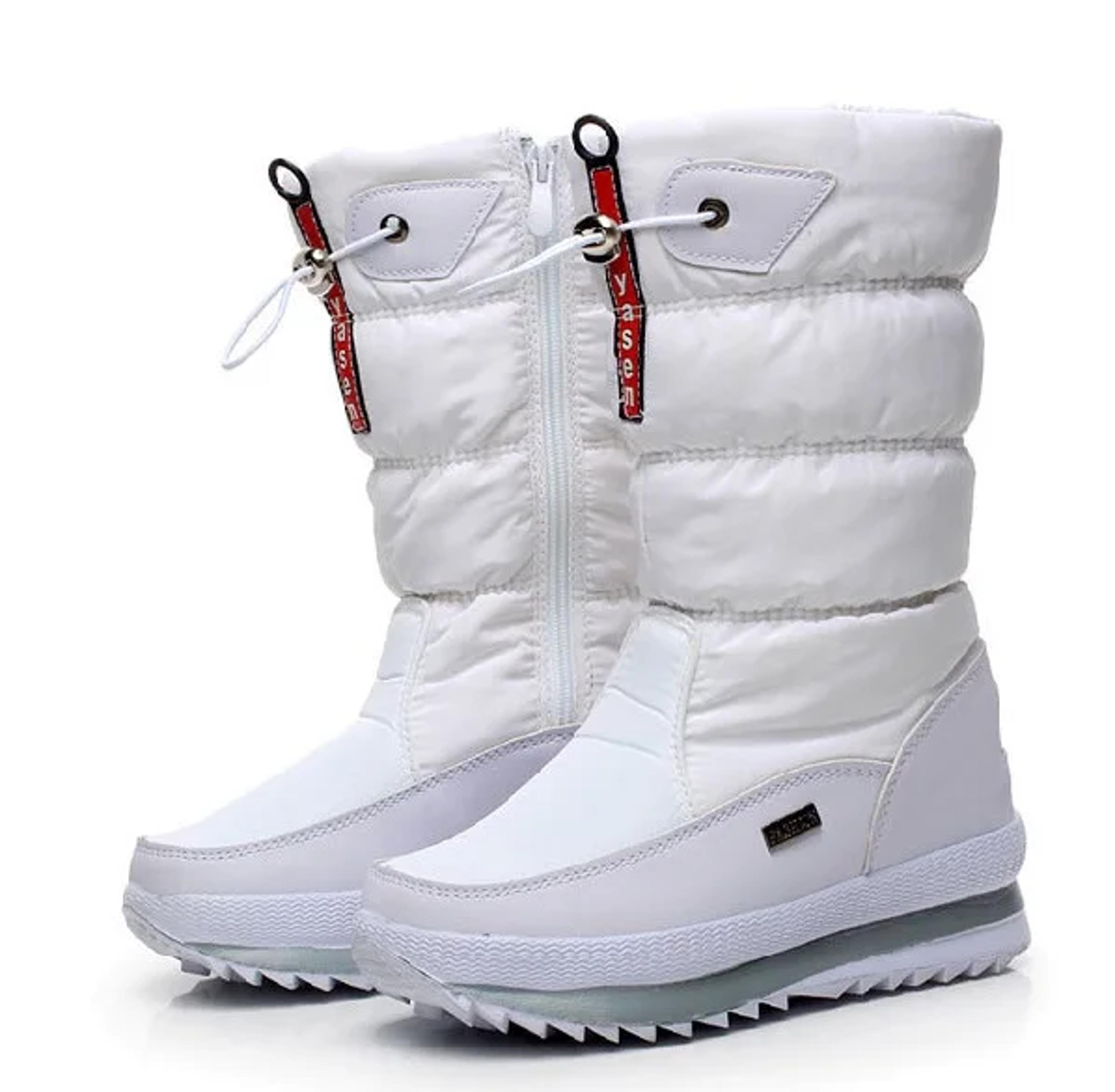 Fashion Women Winter Boots Thick Plush Waterproof Snow Shoes NonSlip Warm Fur Platform Boots For Co 7