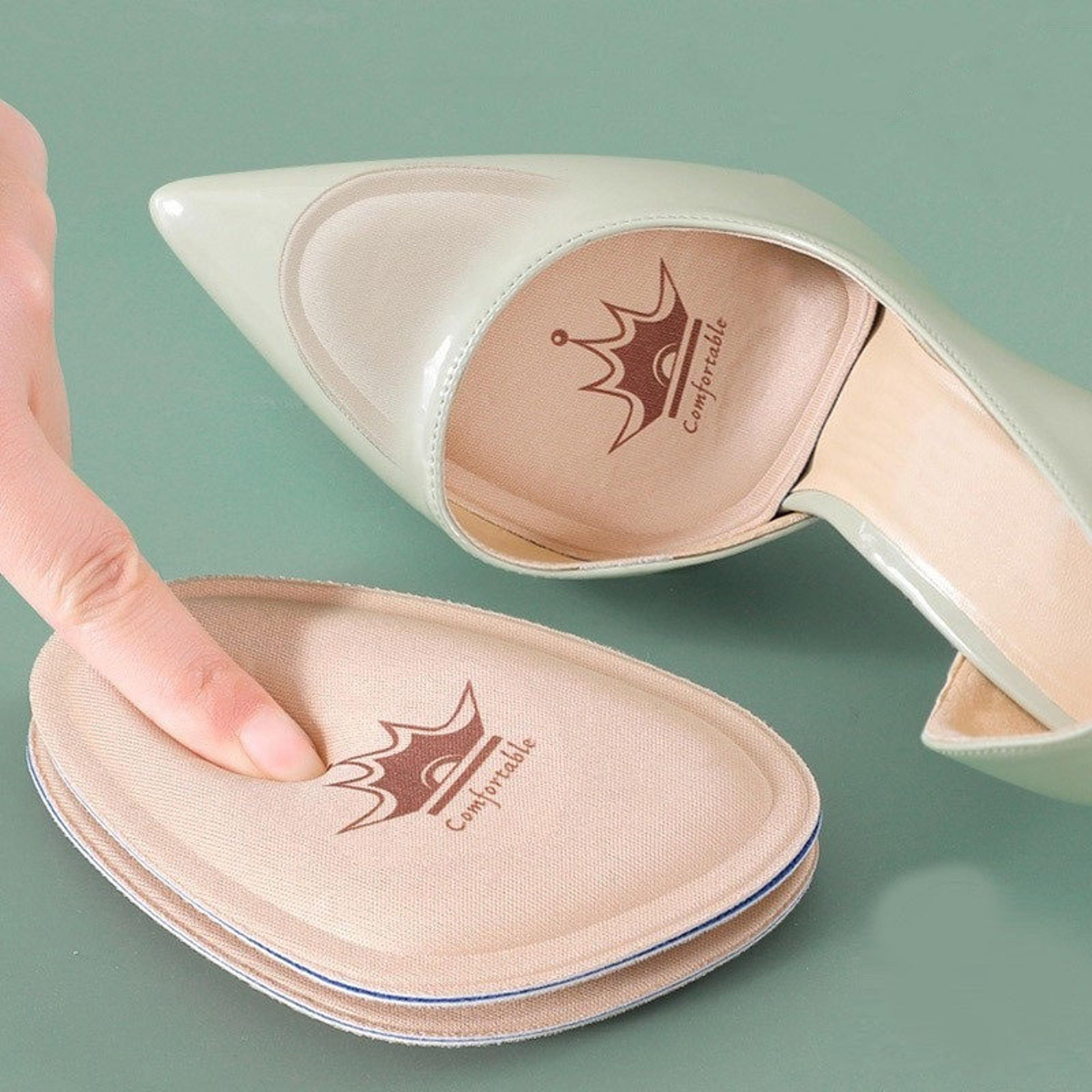 forefoot pad, pain relief insert, women, non-slip cushion, half size insoles, breathable sweat absorbing foot pads