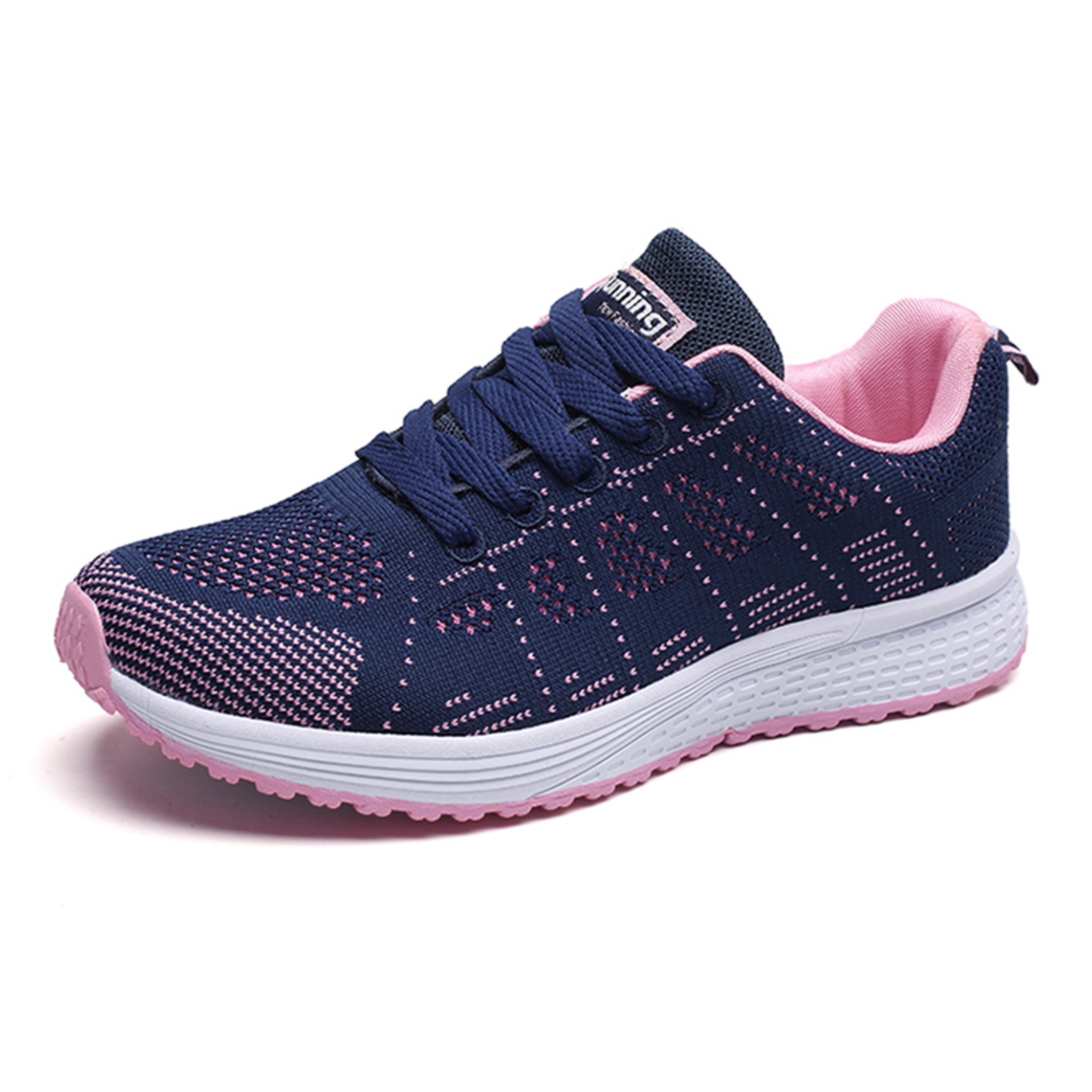 Womens Sneakers Casual New Fashion Plus Size Shoes Lace Up Trainers Female Sneakers Tenis Feminino 8