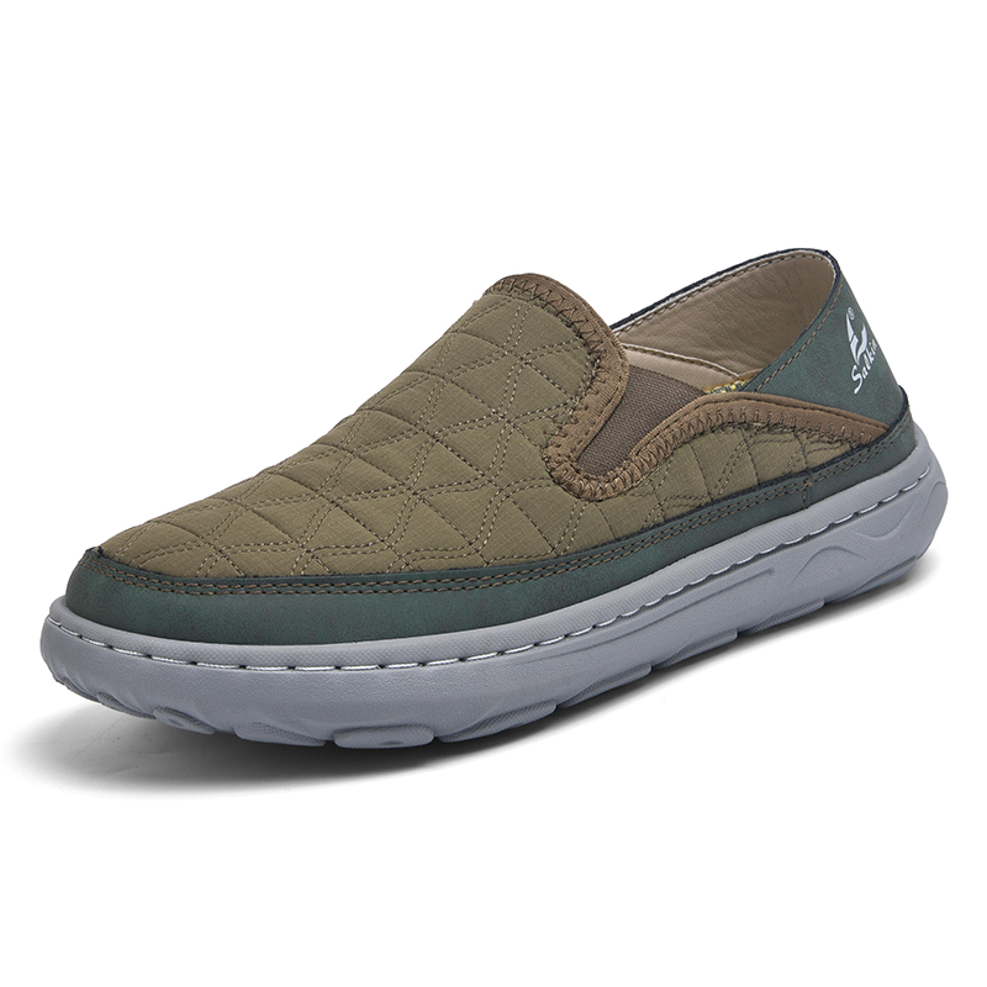 Lightweight Slip On Loafers Men Casual Shoes New Spring Breathable Sneakers Outdoor Walking Elastic 5