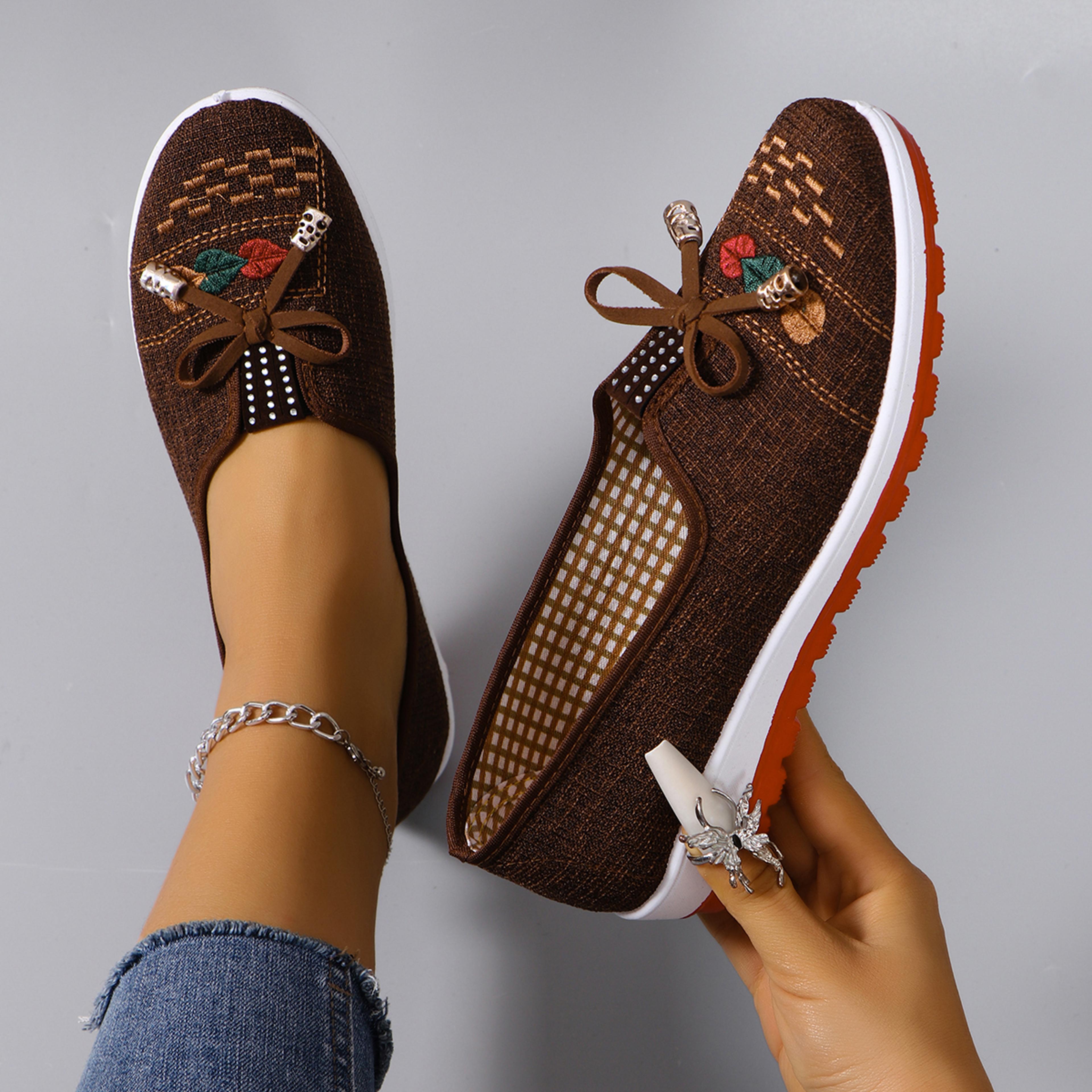 Breathable Mesh Flat Shoes For Women Casual Sneakers Clearance Shoes 1
