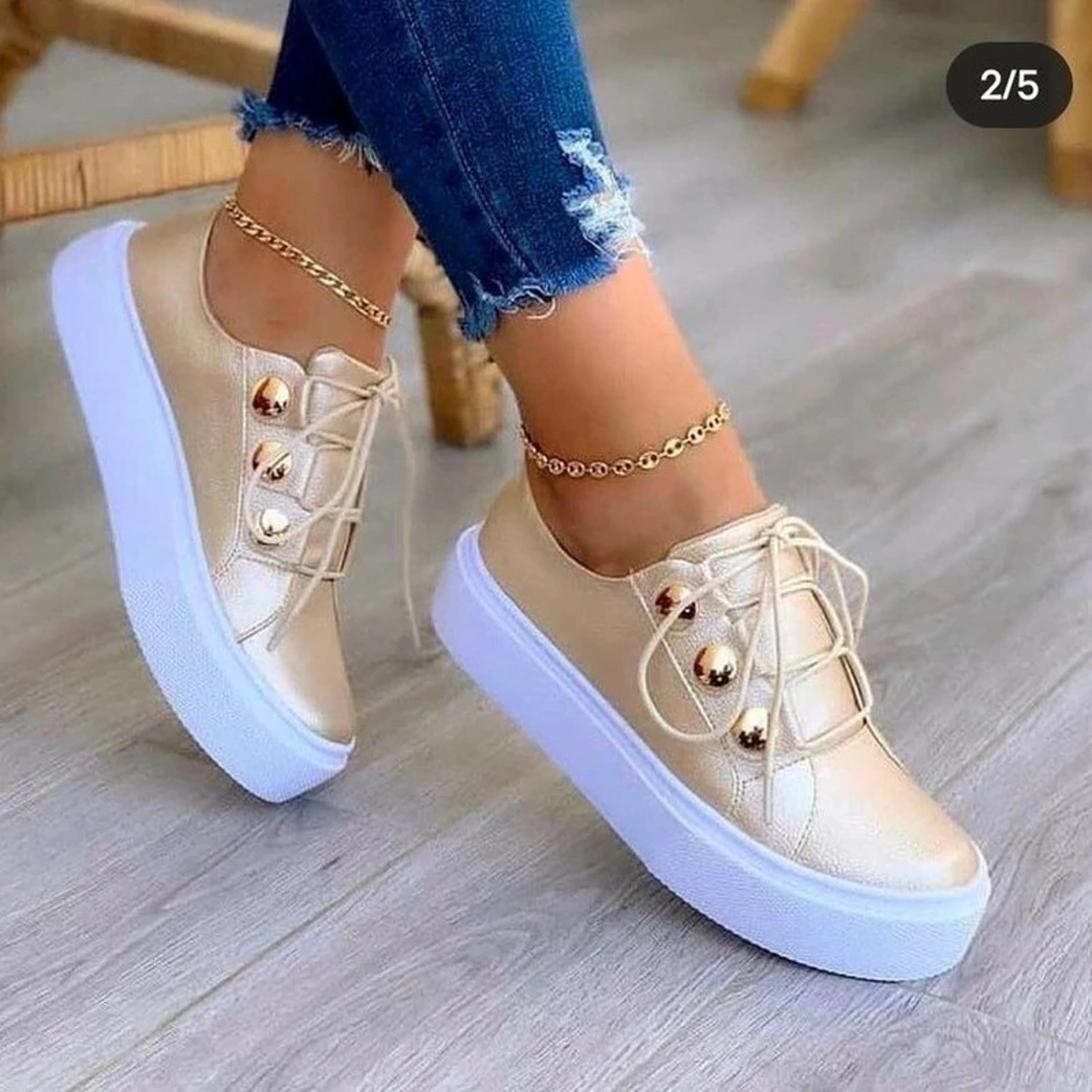 women shoes summer fashion round toe platform lace up flats casual sneakersslip on tennis shoes
