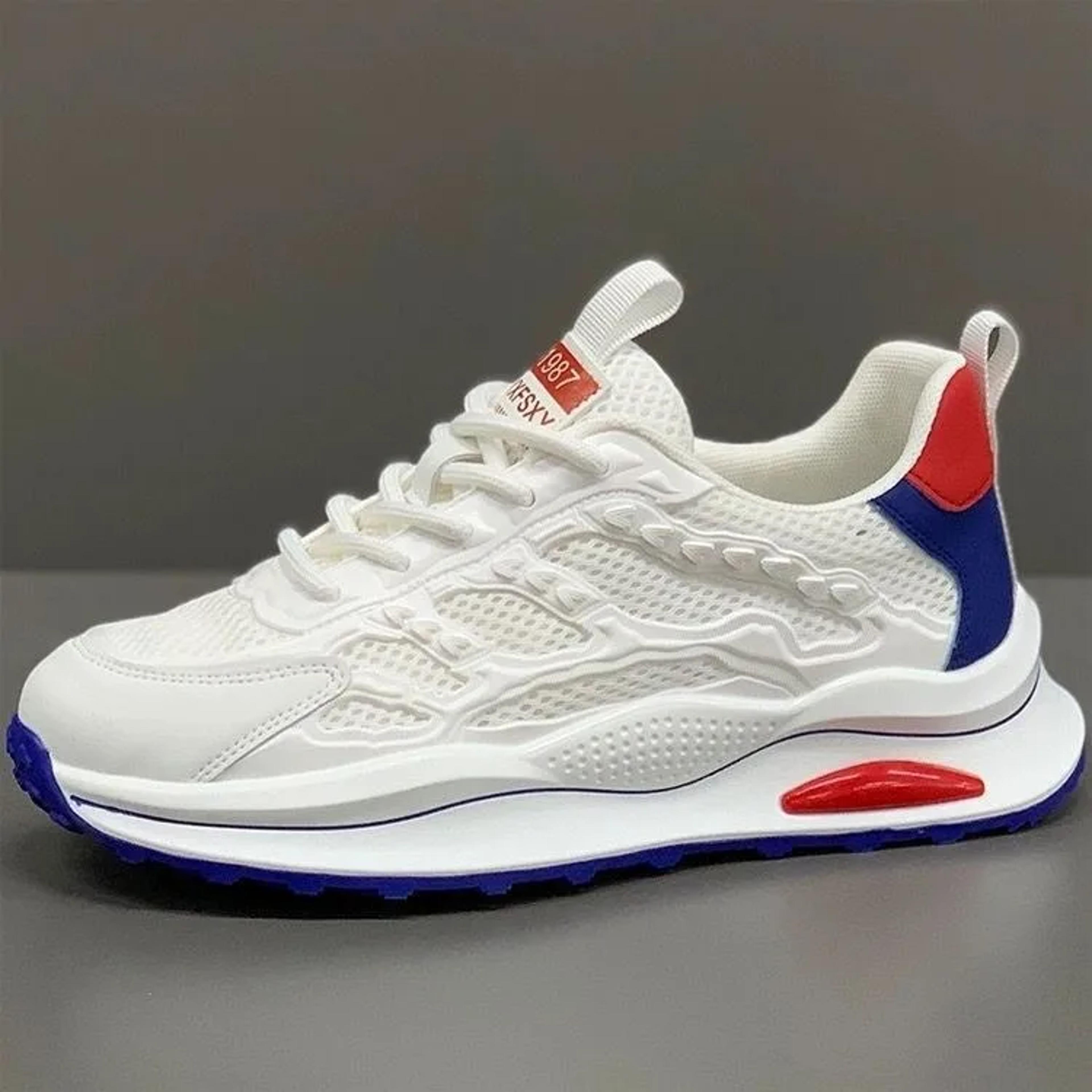 Breathable Mesh Mens Casual Running Shoes Summer Comfort Soft Bottom Fashion Sneakers Thick Sole Li 5