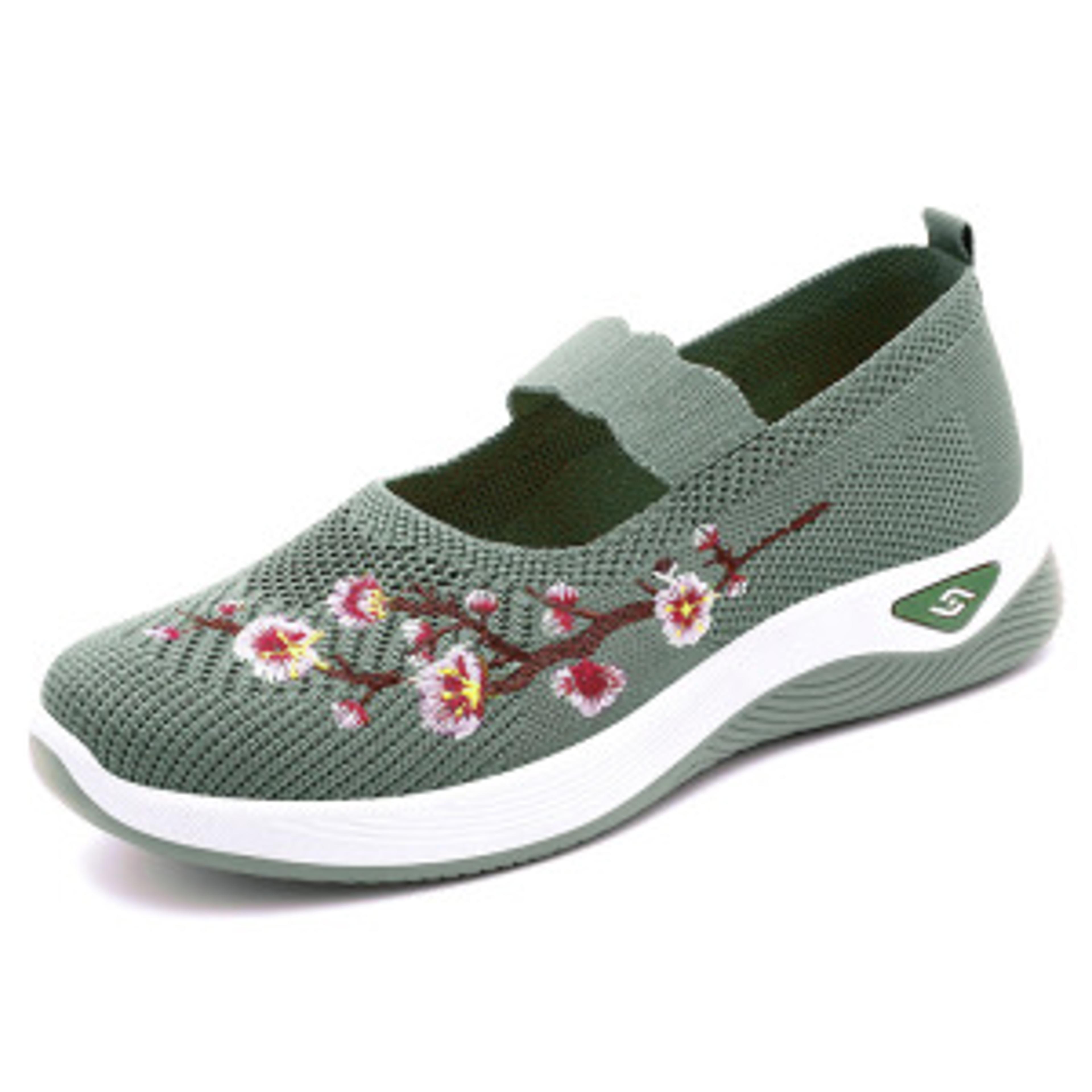 Ladies Casual Mothers Shoes SlipOn Mesh Shoes New Summer LowCut Sneakers For Women 6