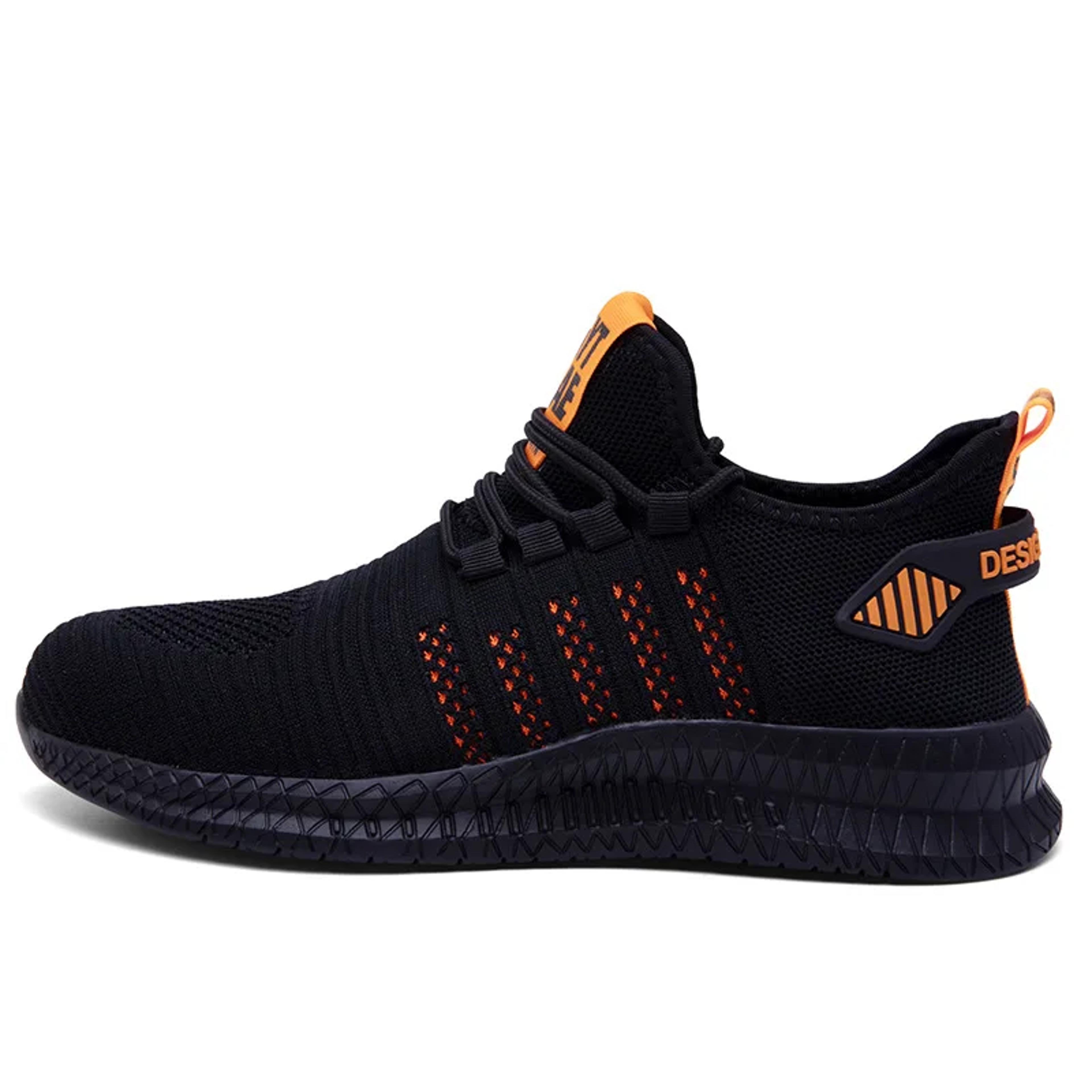 Breathable Work Safety Shoes New Summer Mens And Womens Sports Shoes Antipuncture Steel Head Durabl 7