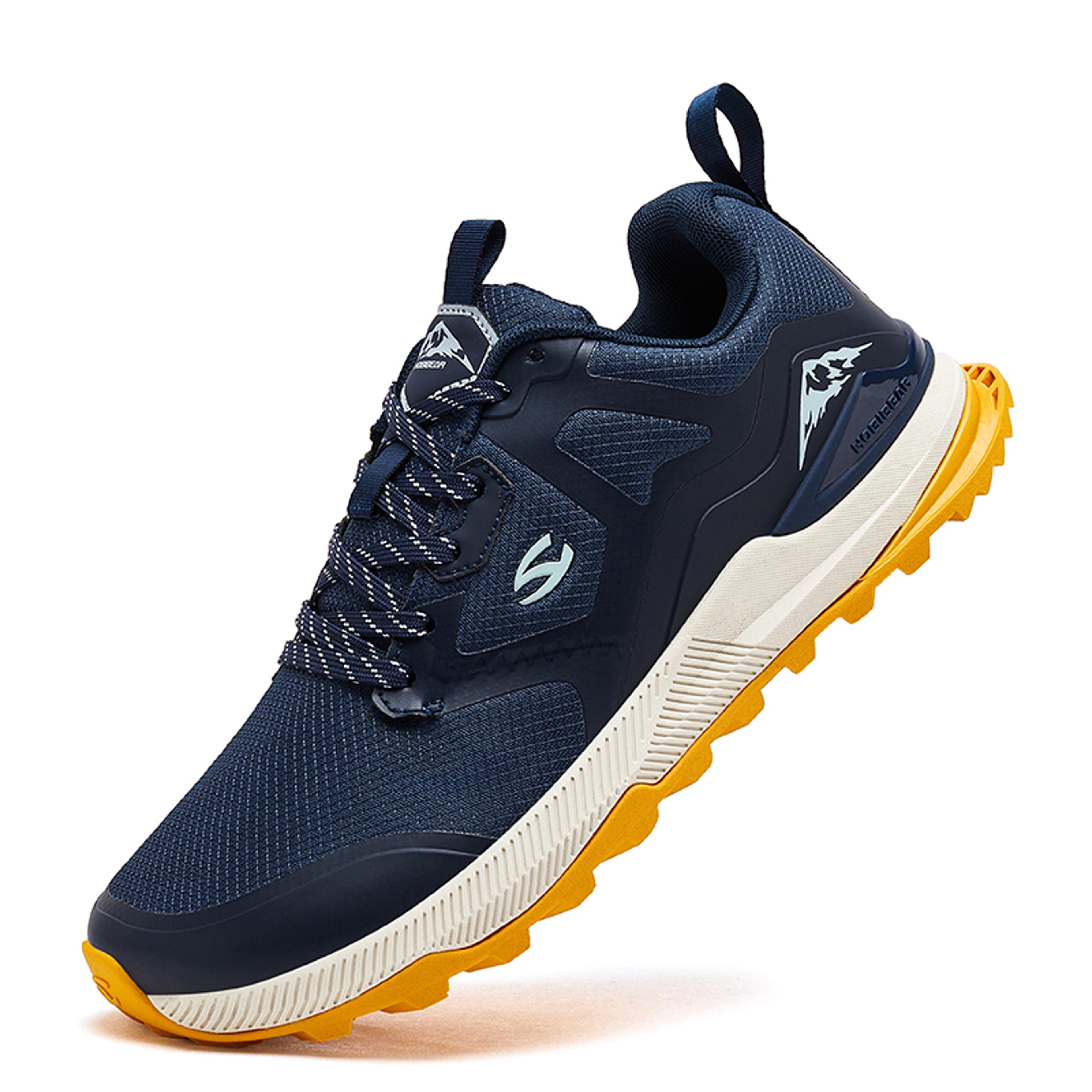 Outdoor Travel Unisex Hiking Sneakers LaceUp Walking Shoes Durable Artificial Leather Sneakers For  6