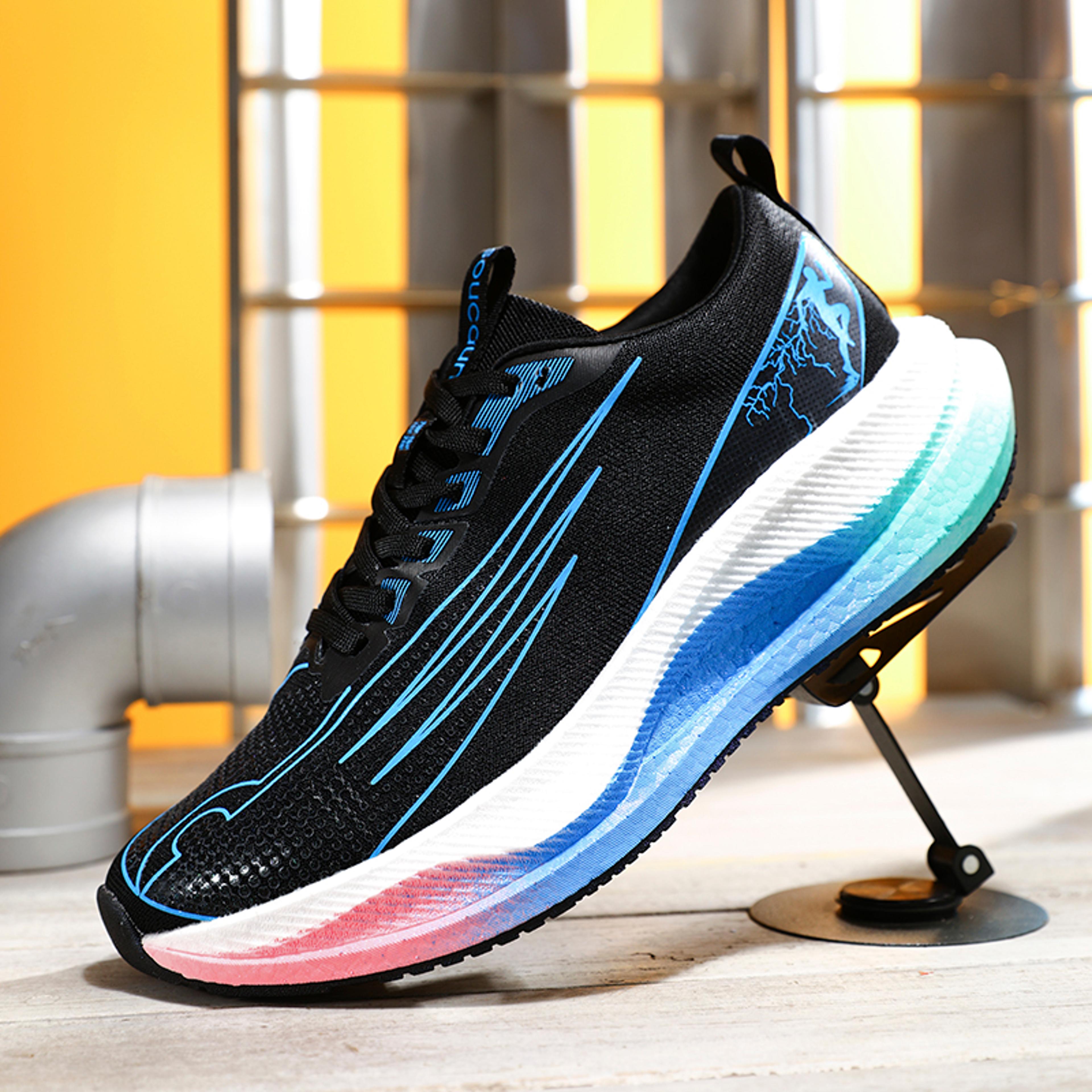 Lightweight Marathon Running Shoes With Carbon Plate And Air Cushion Comfortable Breathable Nonskid 2