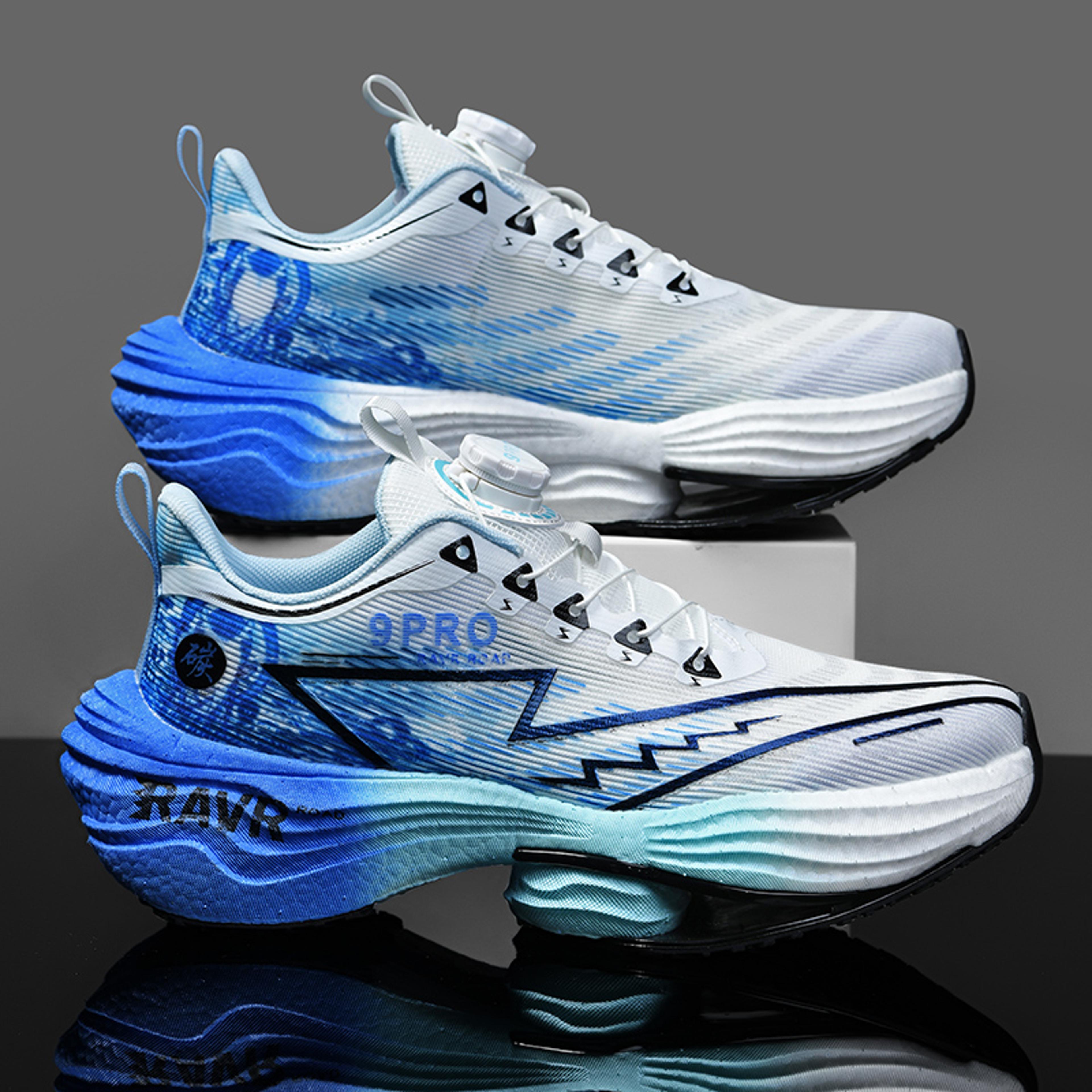 Comfortable Mens Running Shoes Athletic Tennis Nonslip Cushioning Racing Marathon Sports Carbon Pla 4