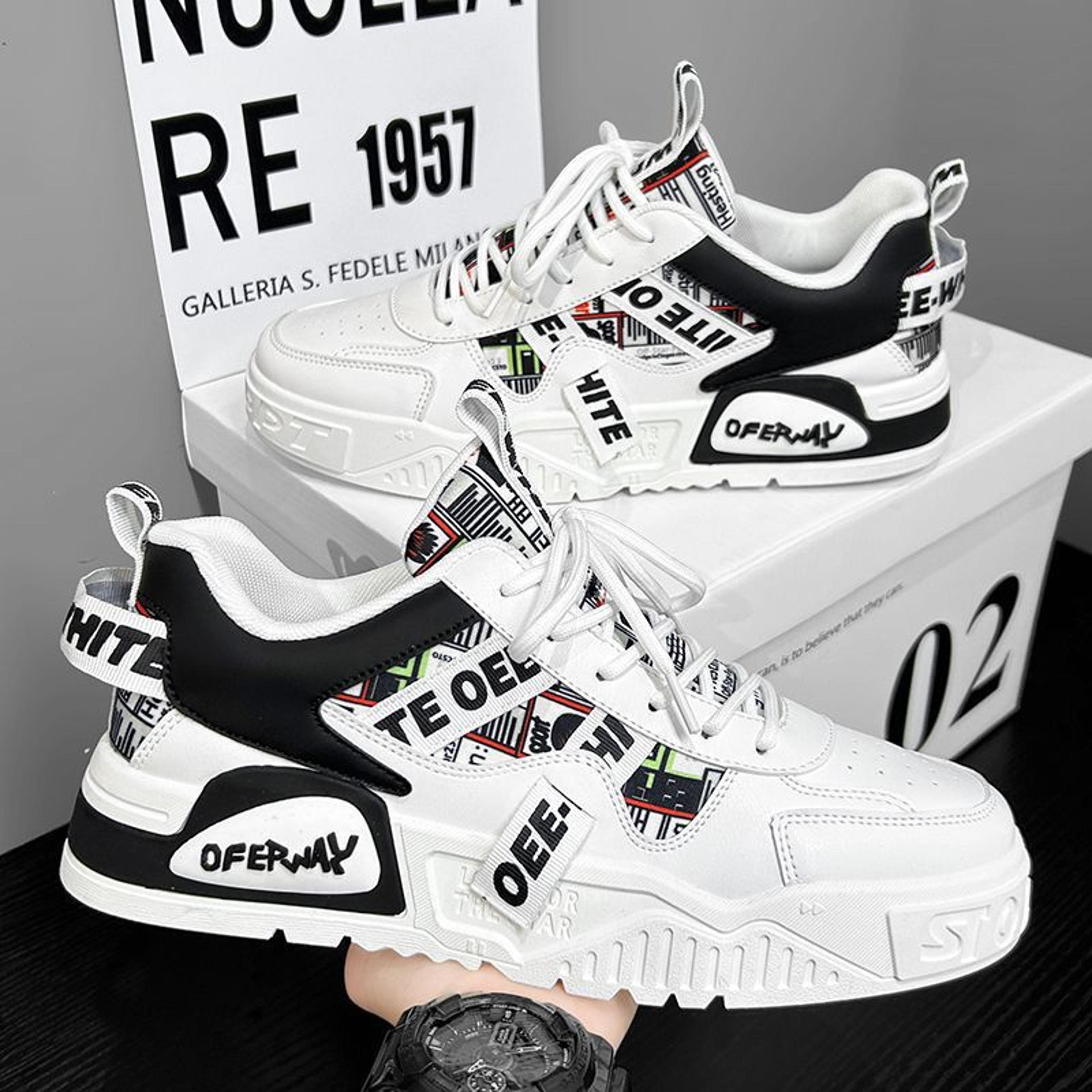 Breathable Mesh Casual Sneakers Lace Up Running Shoes For Men Jogging Training Daily Walking Footwe 1
