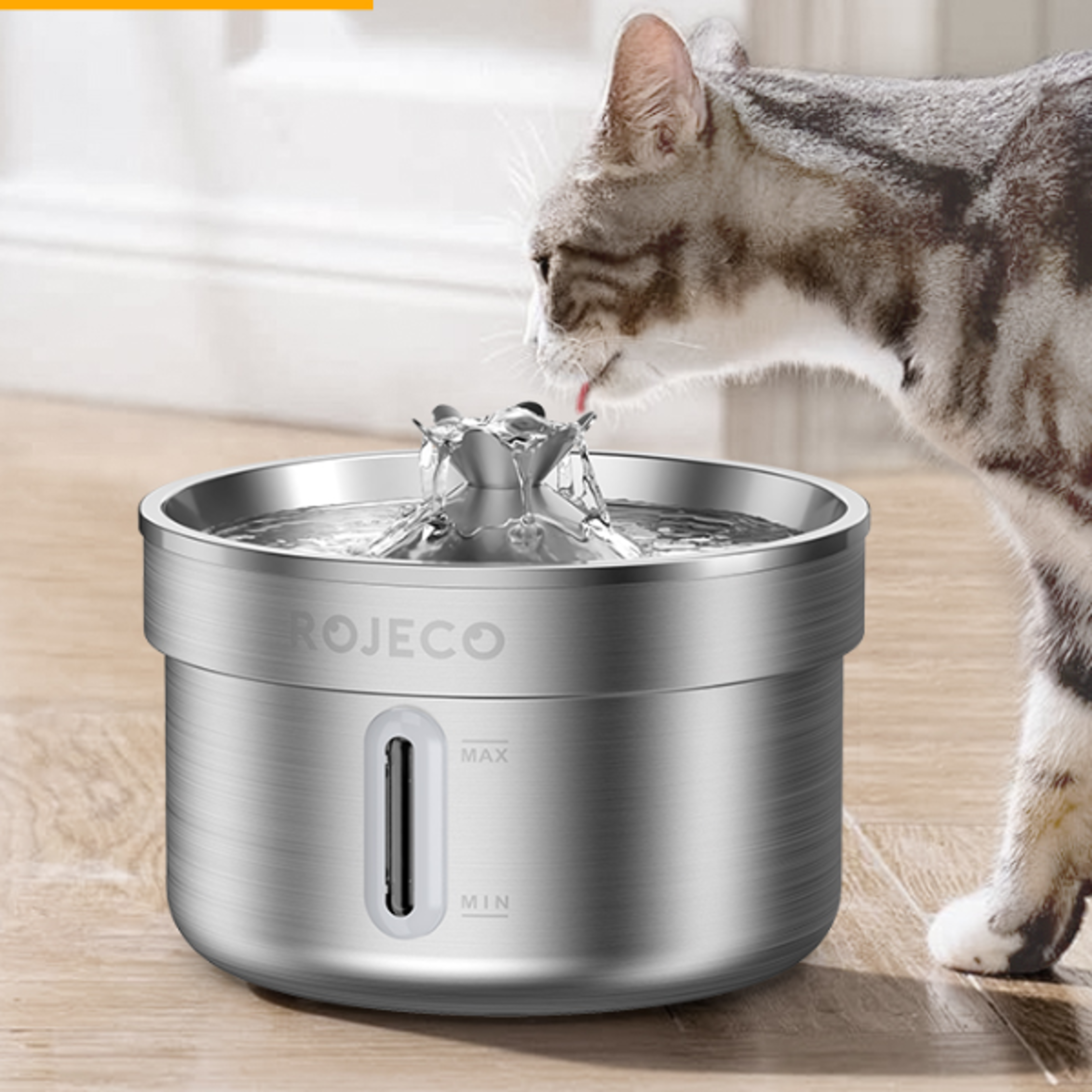 automatic cat water fountain smart pet stainless steel pet drinking fountain water dispenser for dog cat drinking supply