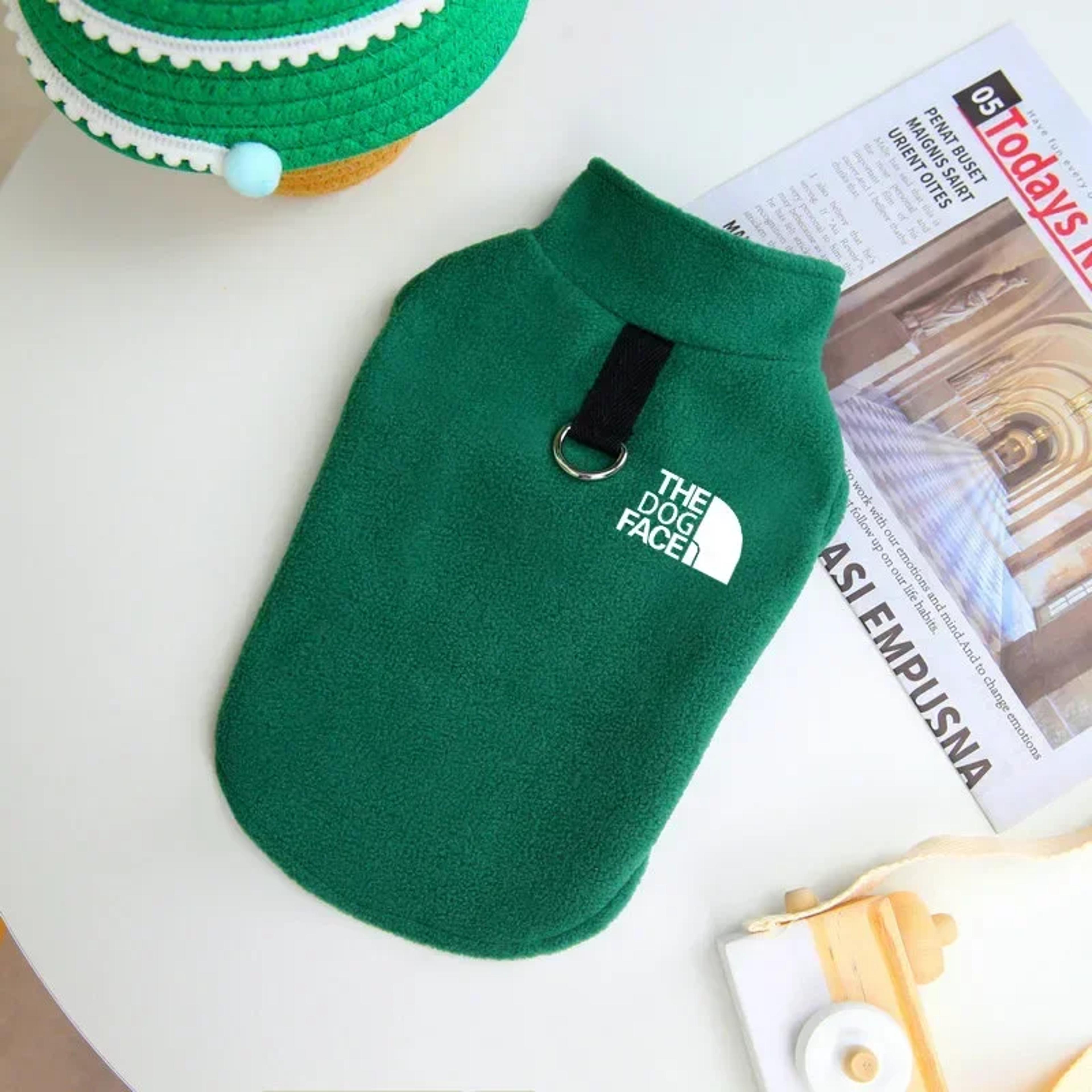 Warm Fleece Dog Sweater Autumn Winter Pet Clothes French Bulldog Coat Puppy Clothing For Small Dogs 5