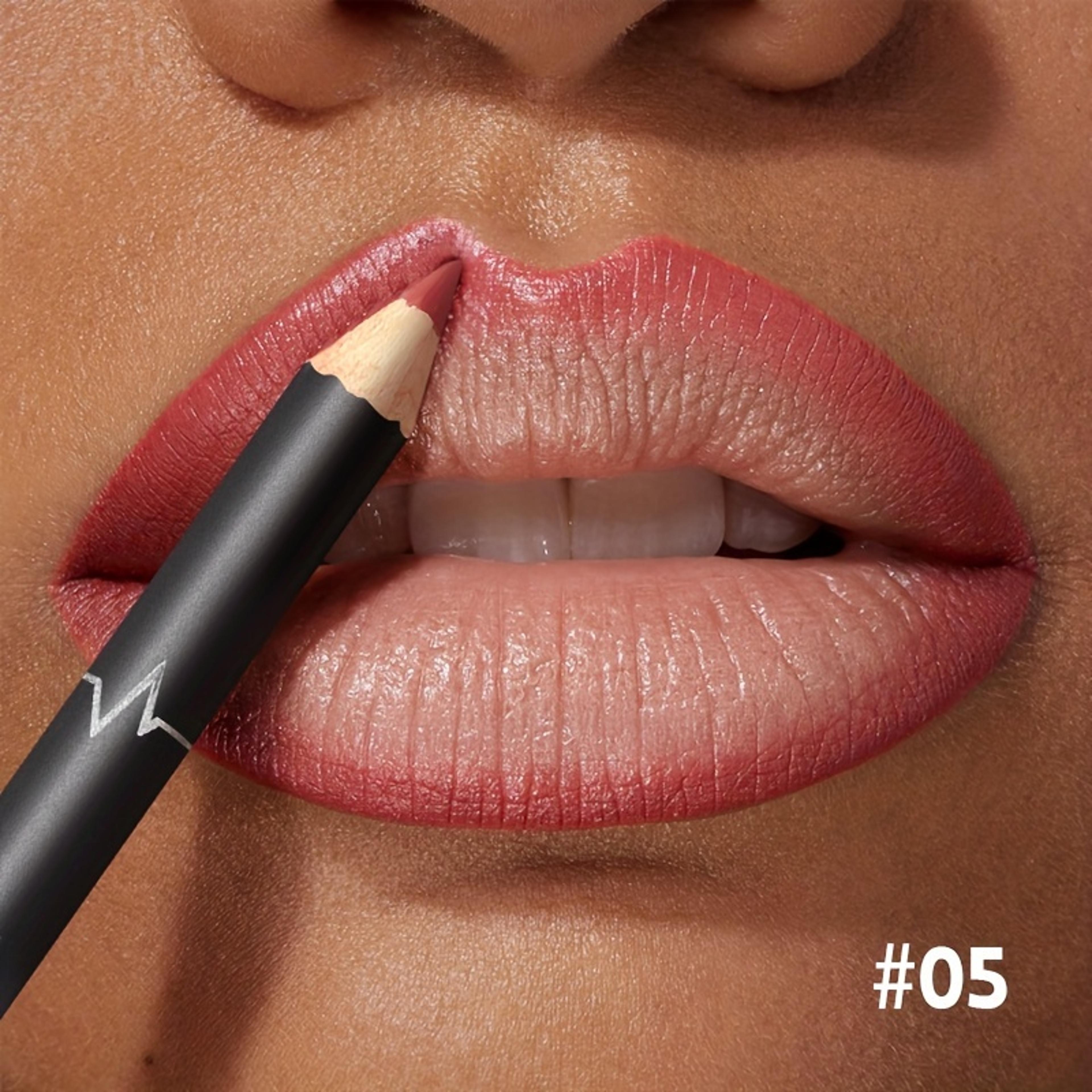 Red Contour Tint Lipliner Pencil Waterproof Matte Long Lasting Lipstick Moisturising Lips Makeup No 10