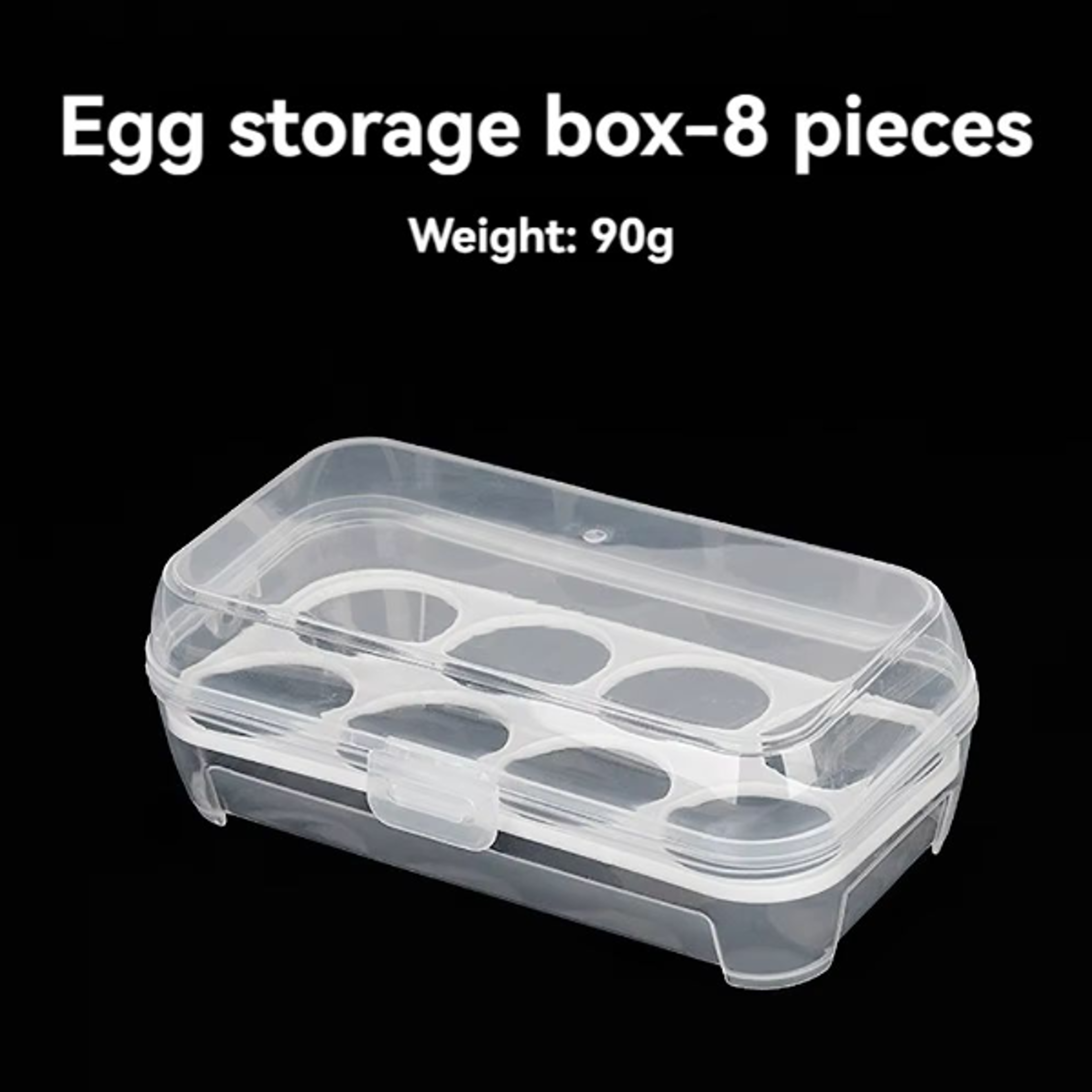 Portable Camping Shatterproof EggTray Outdoor Shockproof Egg Box Home Plastic Protection Box