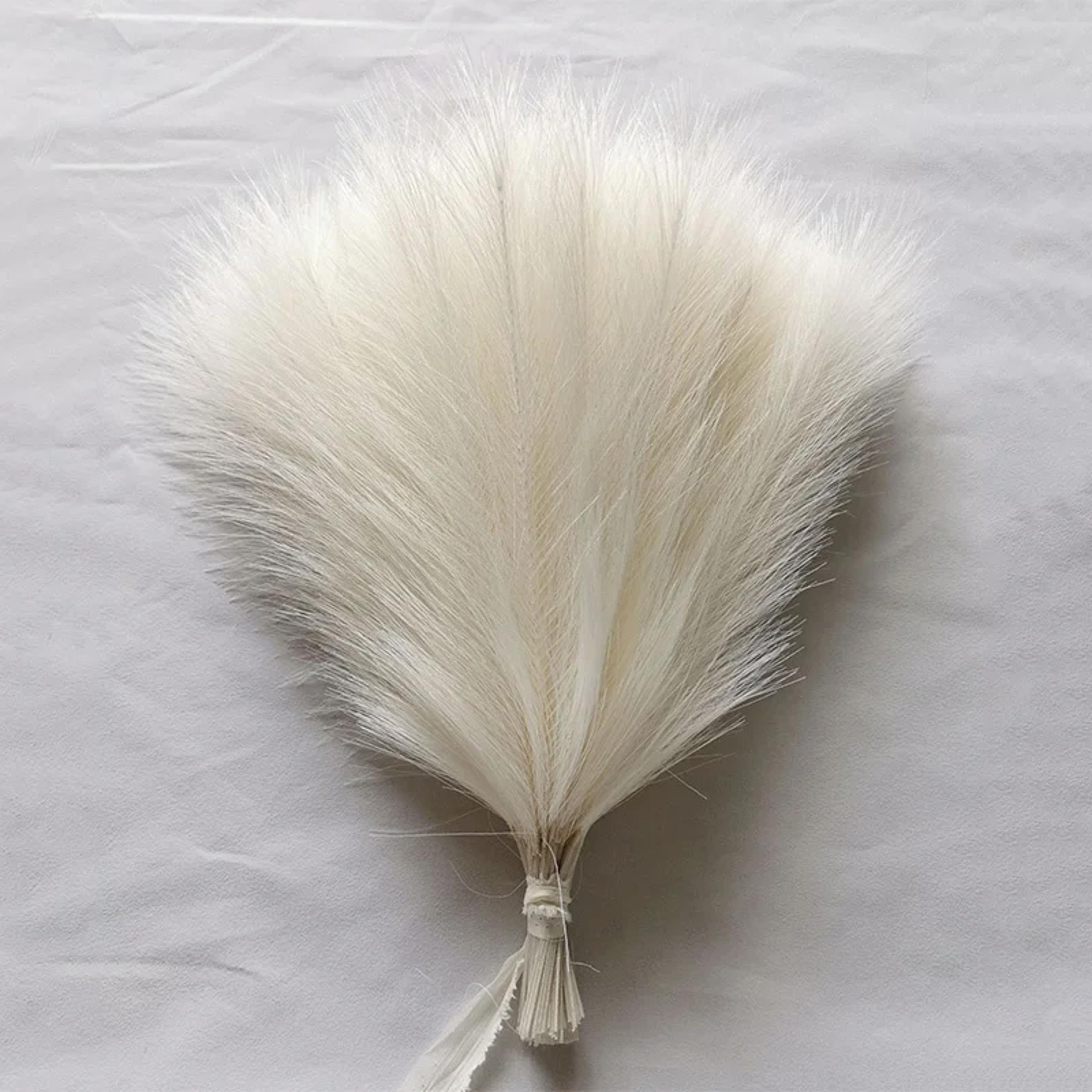 Fluffy Pampas Grass Artificial Flowers Wedding Boho Bouquet Home Vase Decor 8
