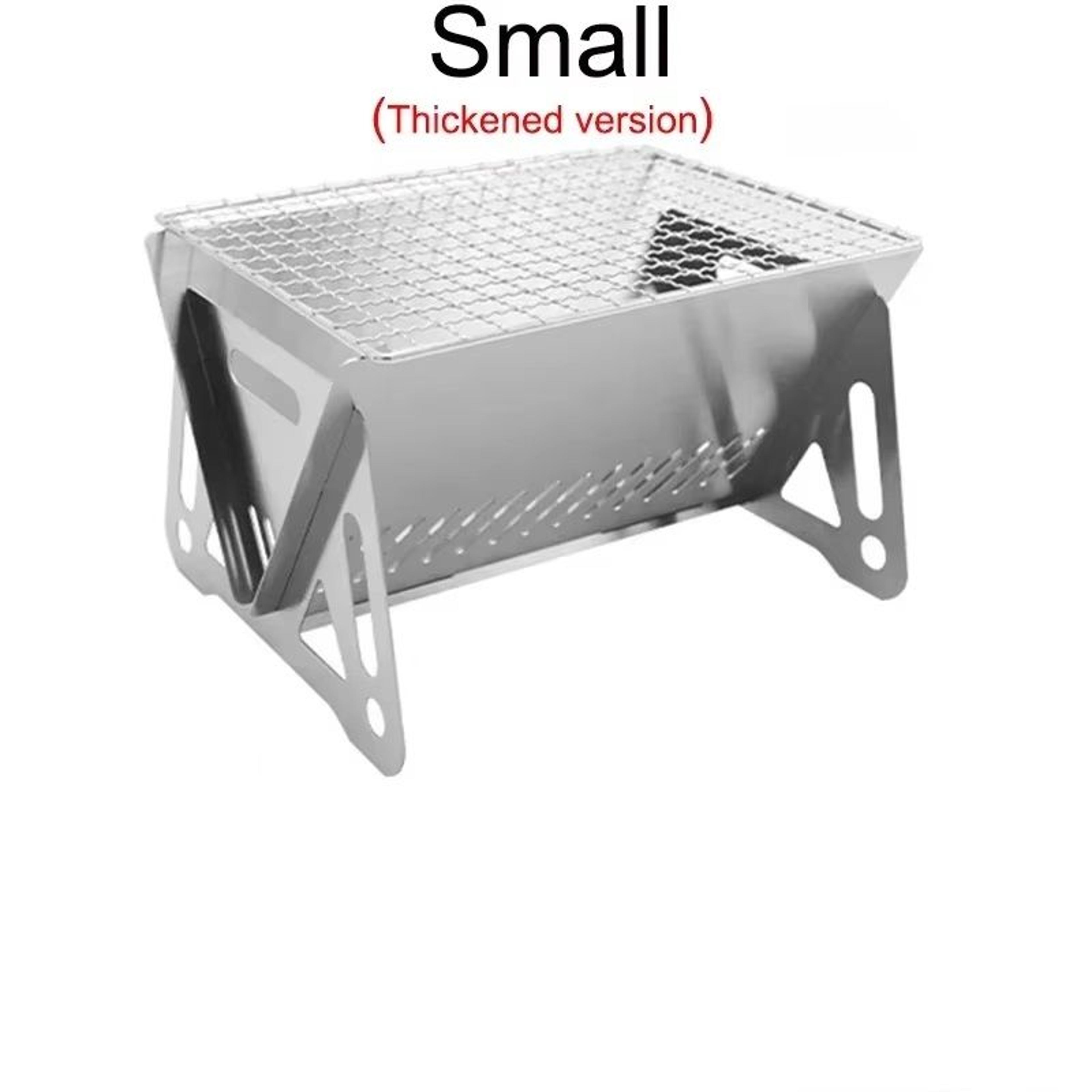 Portable Folding BBQ Grill For Camping Barbecue Grill Heating Stoves Stainless Steel Multifunction  5