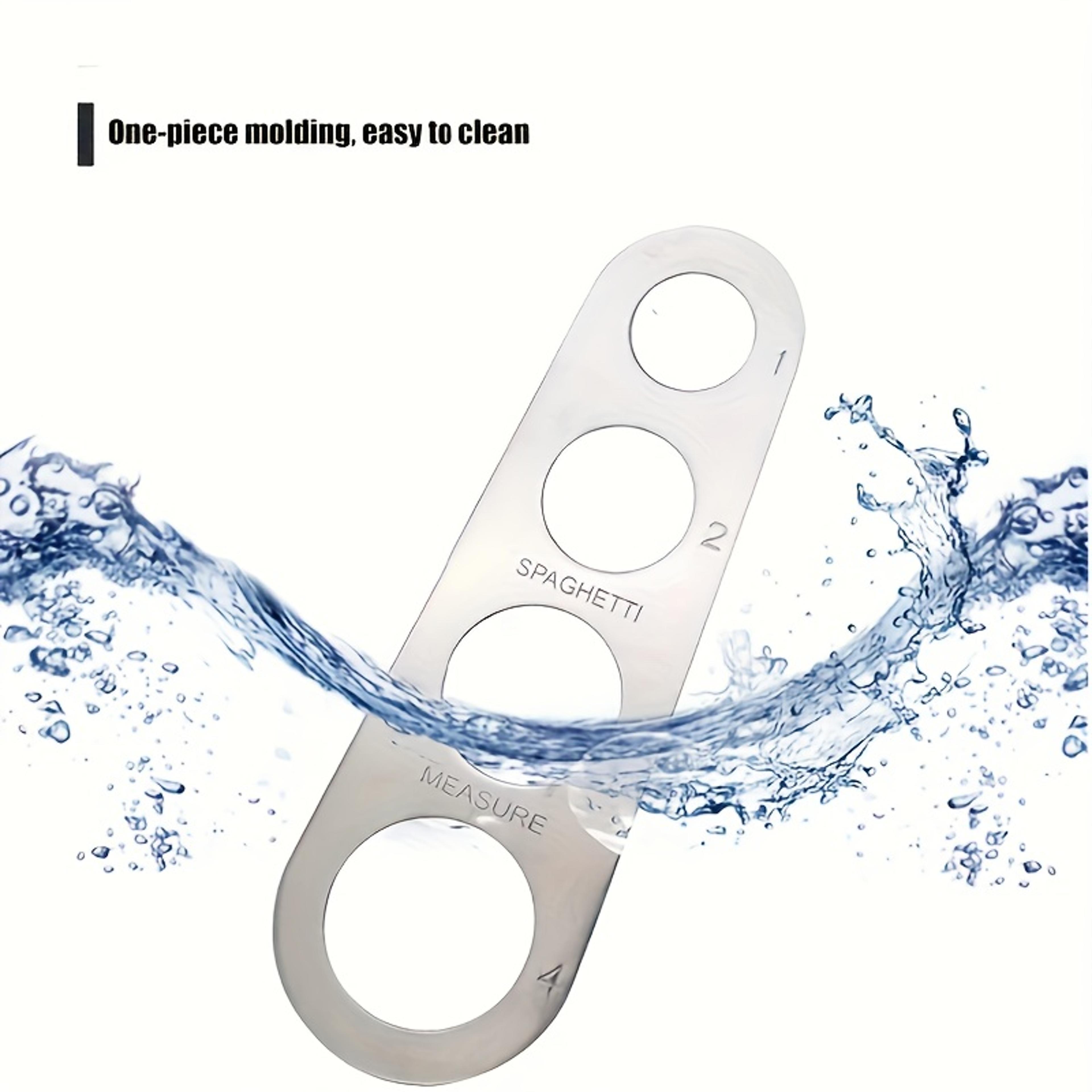 Stainless Steel Pasta Measuring Scale 4 Hole Portion Control Tool Long Pasta Wide Noodle Kitchen Ac 5