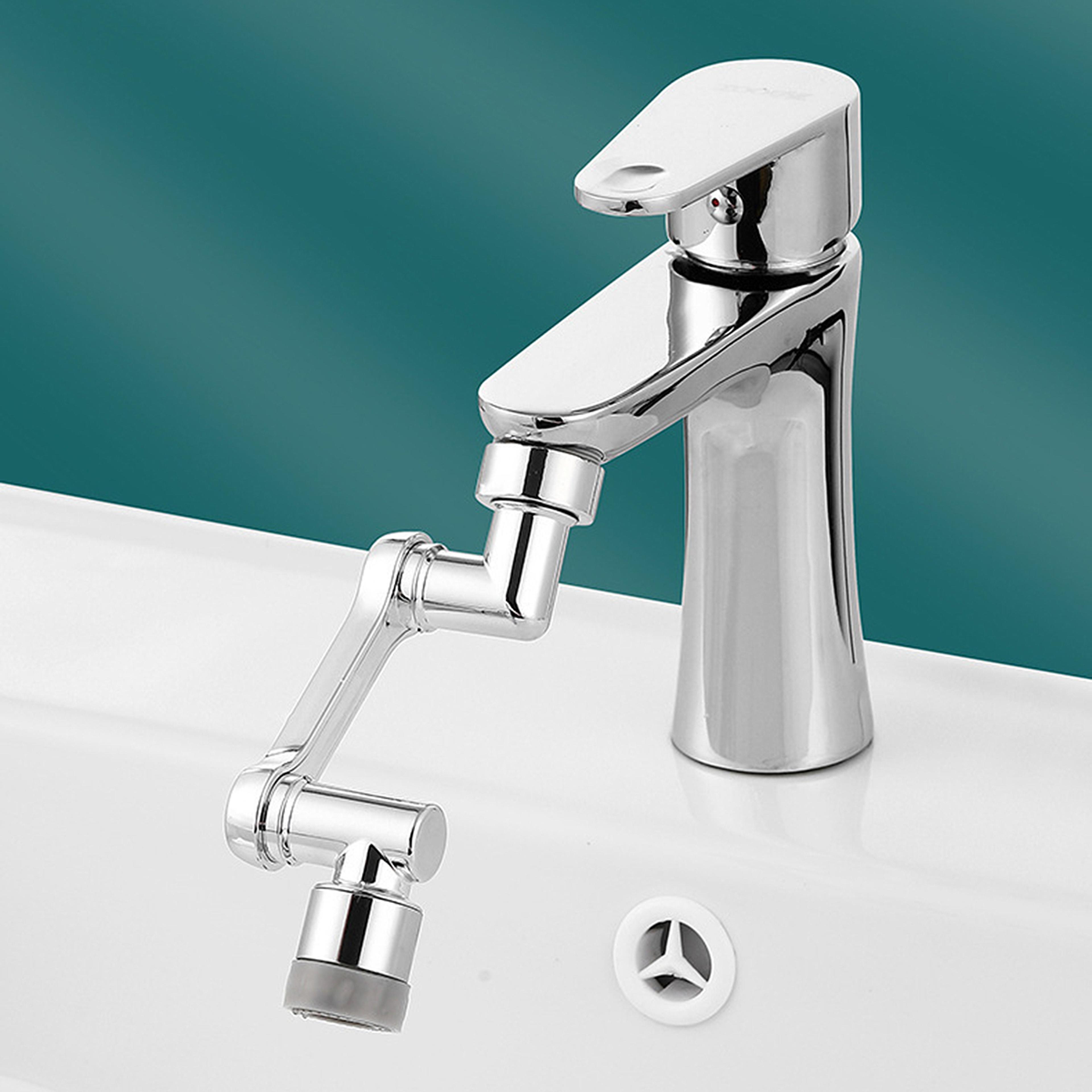 Universal Rotation Faucet Sprayer Head Adaptor Washbasin Faucet Extender Kitchen Tap Nozzle 5