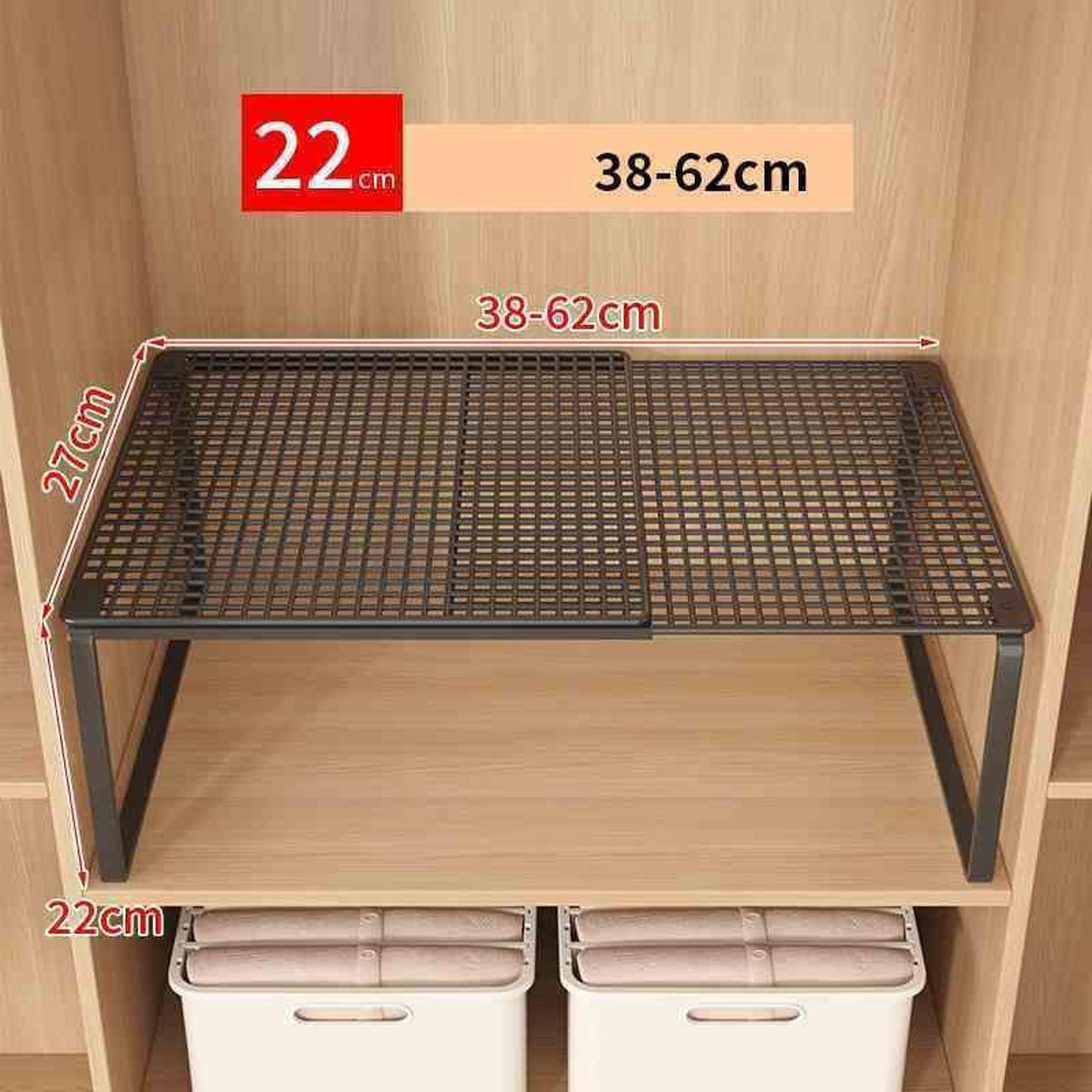 Stackable Shoe Cabinet Largecapacity Wardrobe Organizer Scalable Layered Partition Board Shelf 7