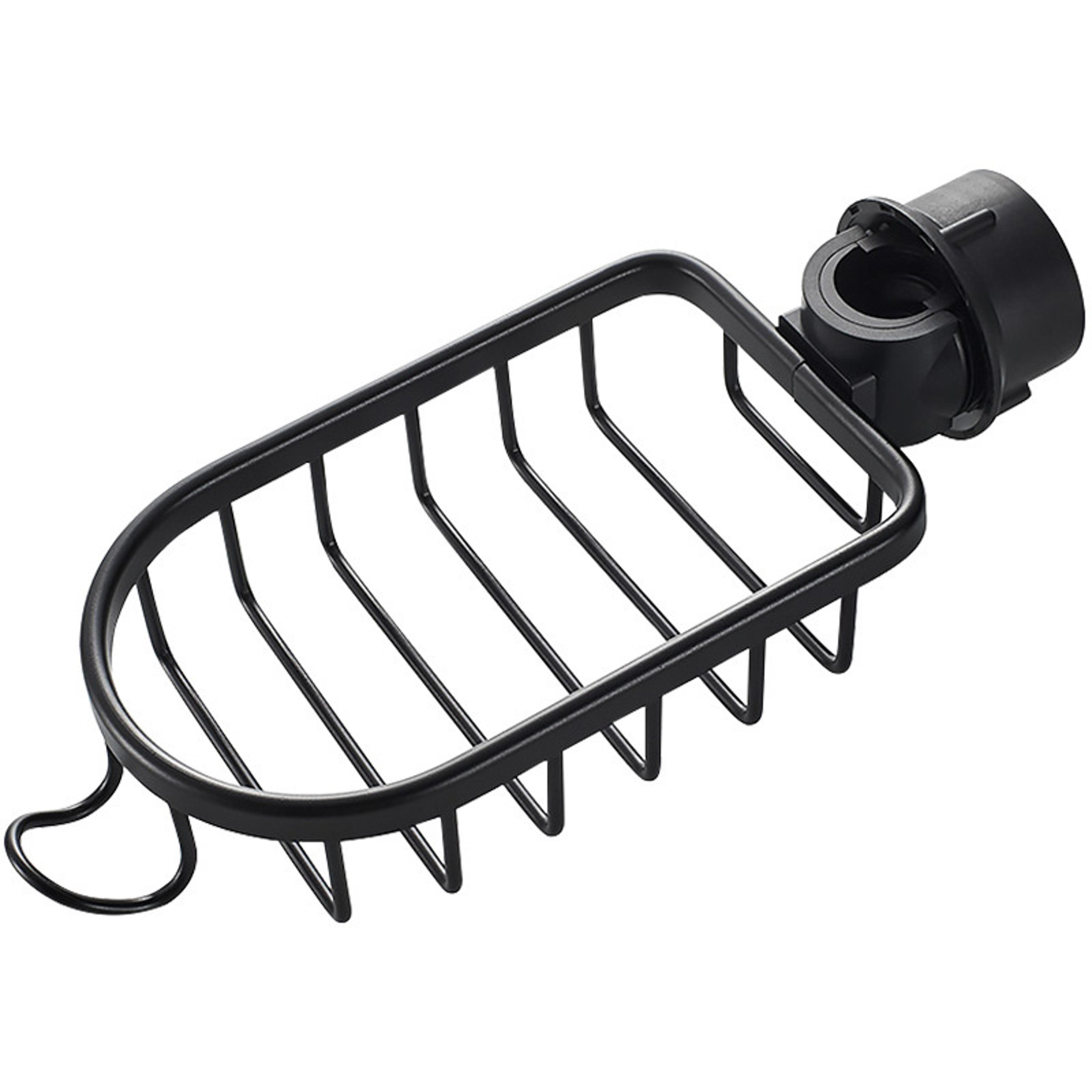 Kitchen Sink Drain Rack Sponge Storage Basket Faucet Holder Aluminum Soap Drainer Shelf Organizer S 5