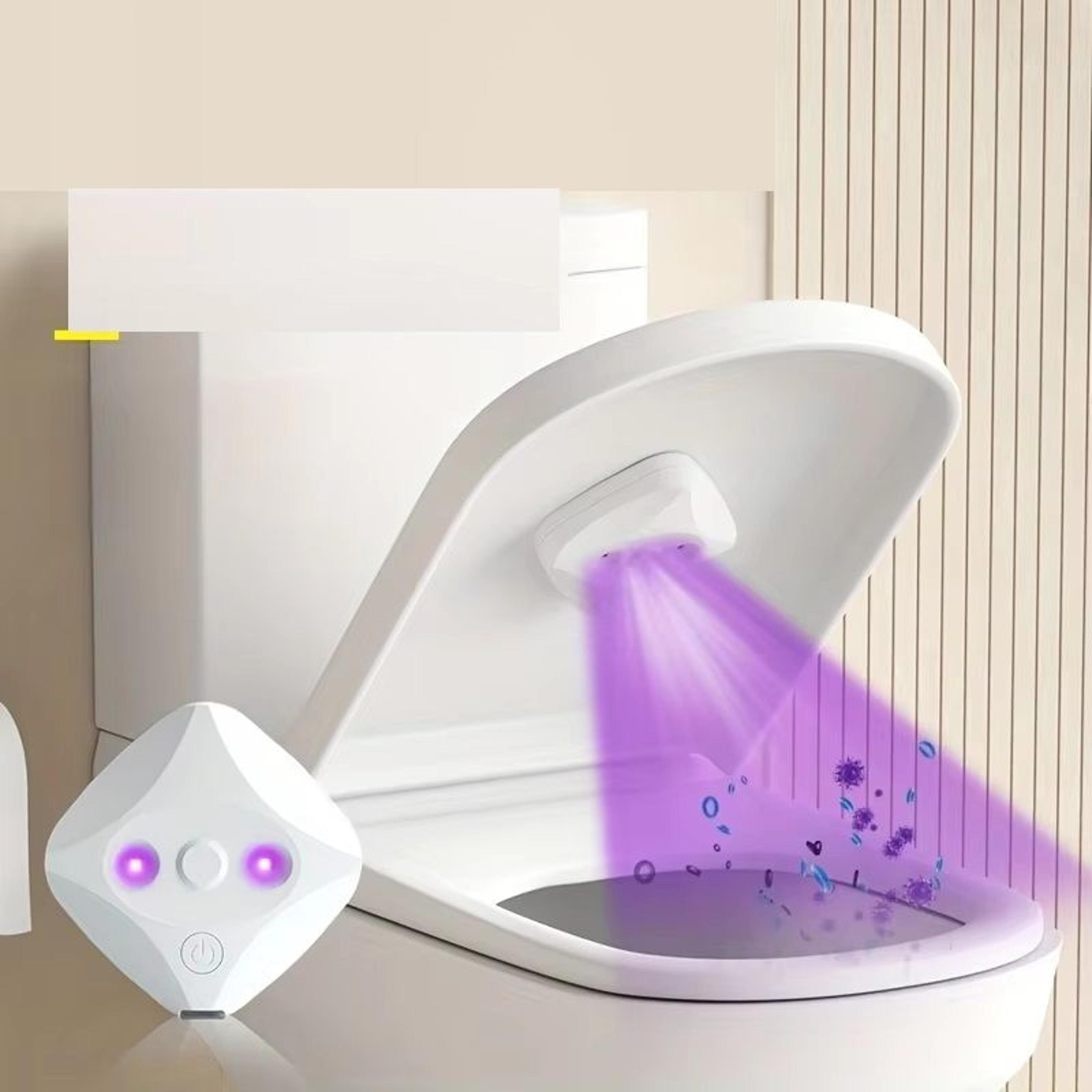 Portable Household Smart Toilet Cleaner Wall Mounted Sterilization Light LED Toilet Light With USB  0