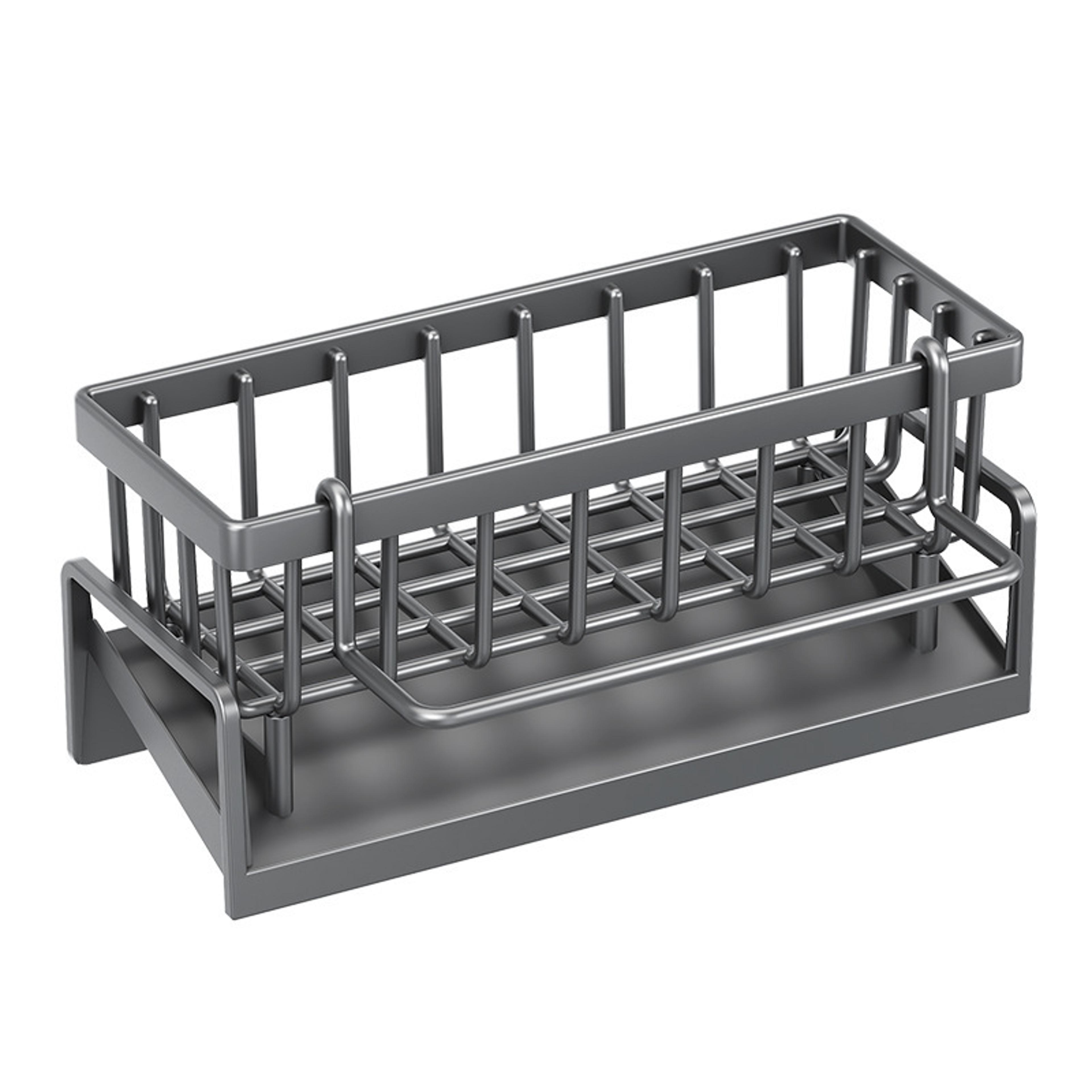 Kitchen Sink Drain Rack Organizer Plastic Selfdraining Sink Shelf Soap Sponge Holder Dishcloth Towe