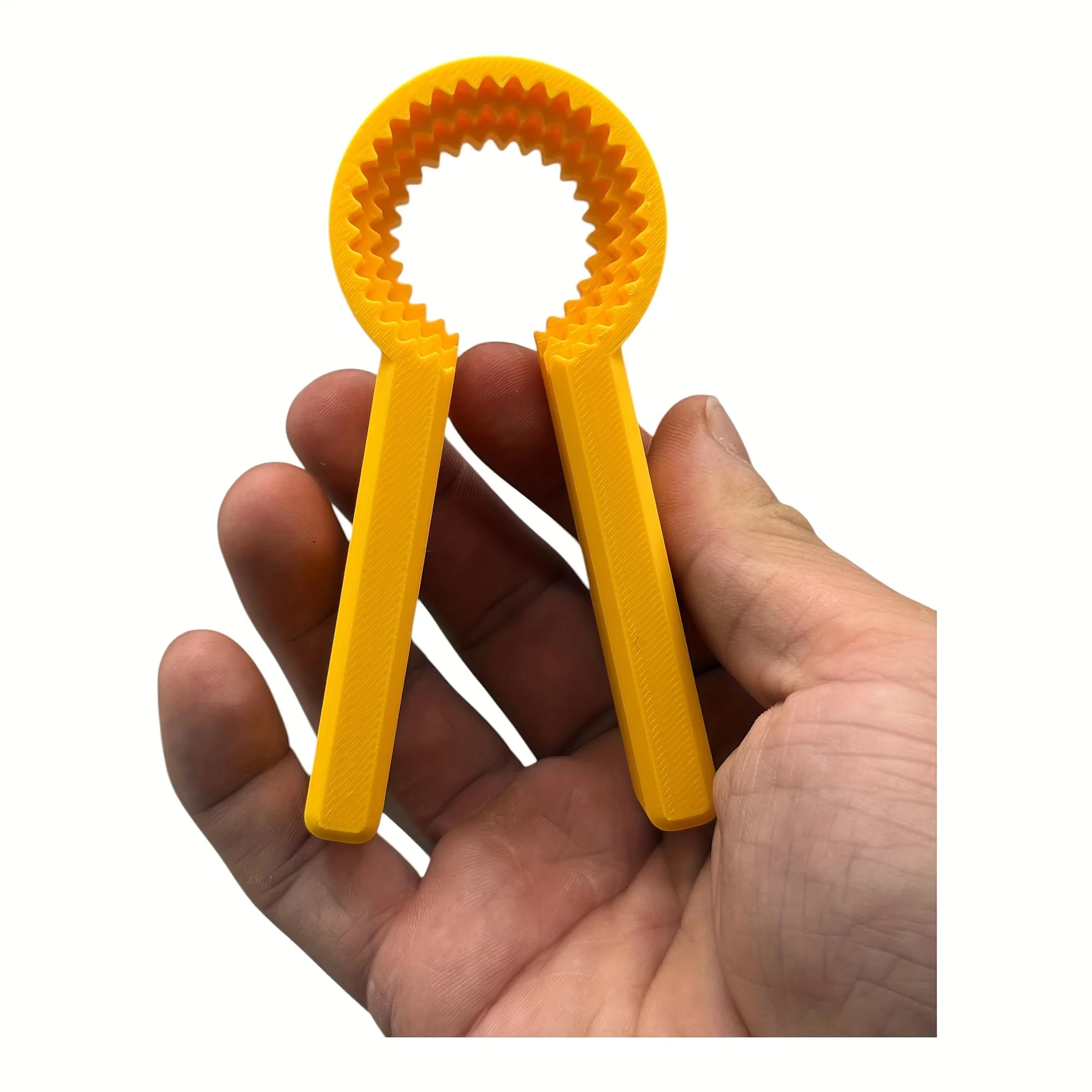 Bottle Opener Plastic Bottle Cap Lifter Universal Ergonomic Gear Design Bottle Opener For Kitchen E 3