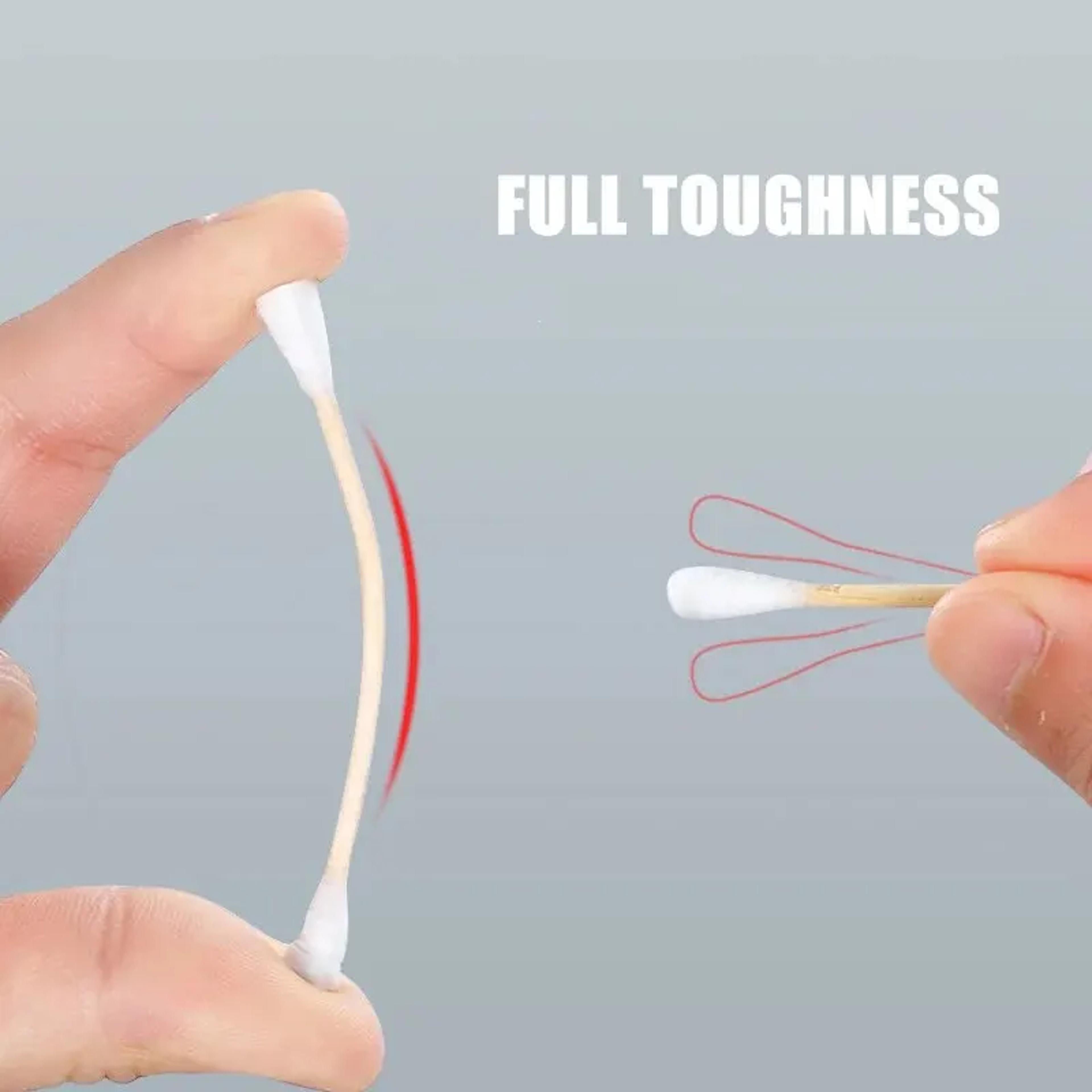 DoubleEnded Cotton Swabs Pointed Round Tips For Makeup Ear Cleaning Pet Care Hygienic Disposable Sw 1