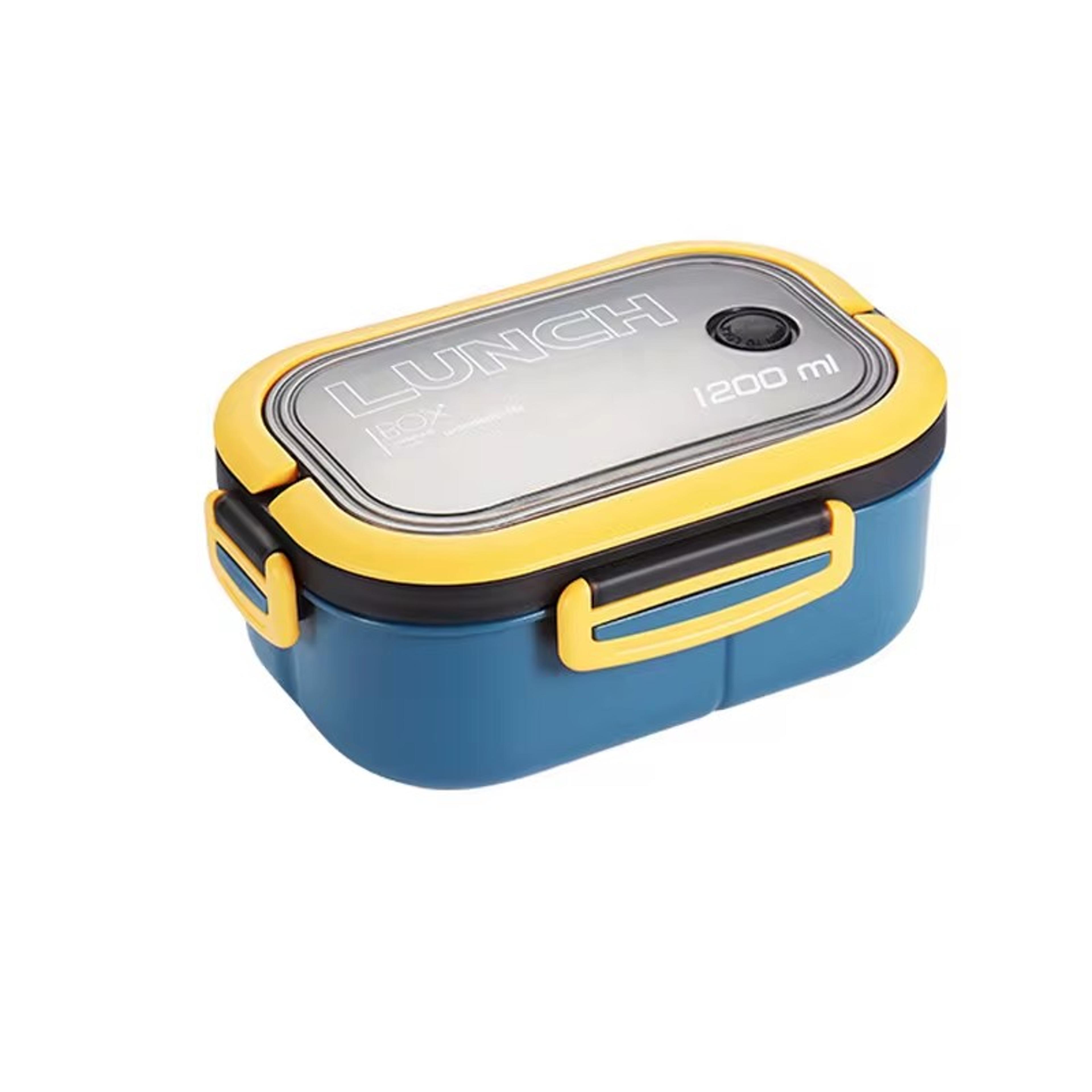 Portable Singlelayer Doublelayer Fruit Food Box Lunch Box With Fork Spoon Spoon Preservation Box 7