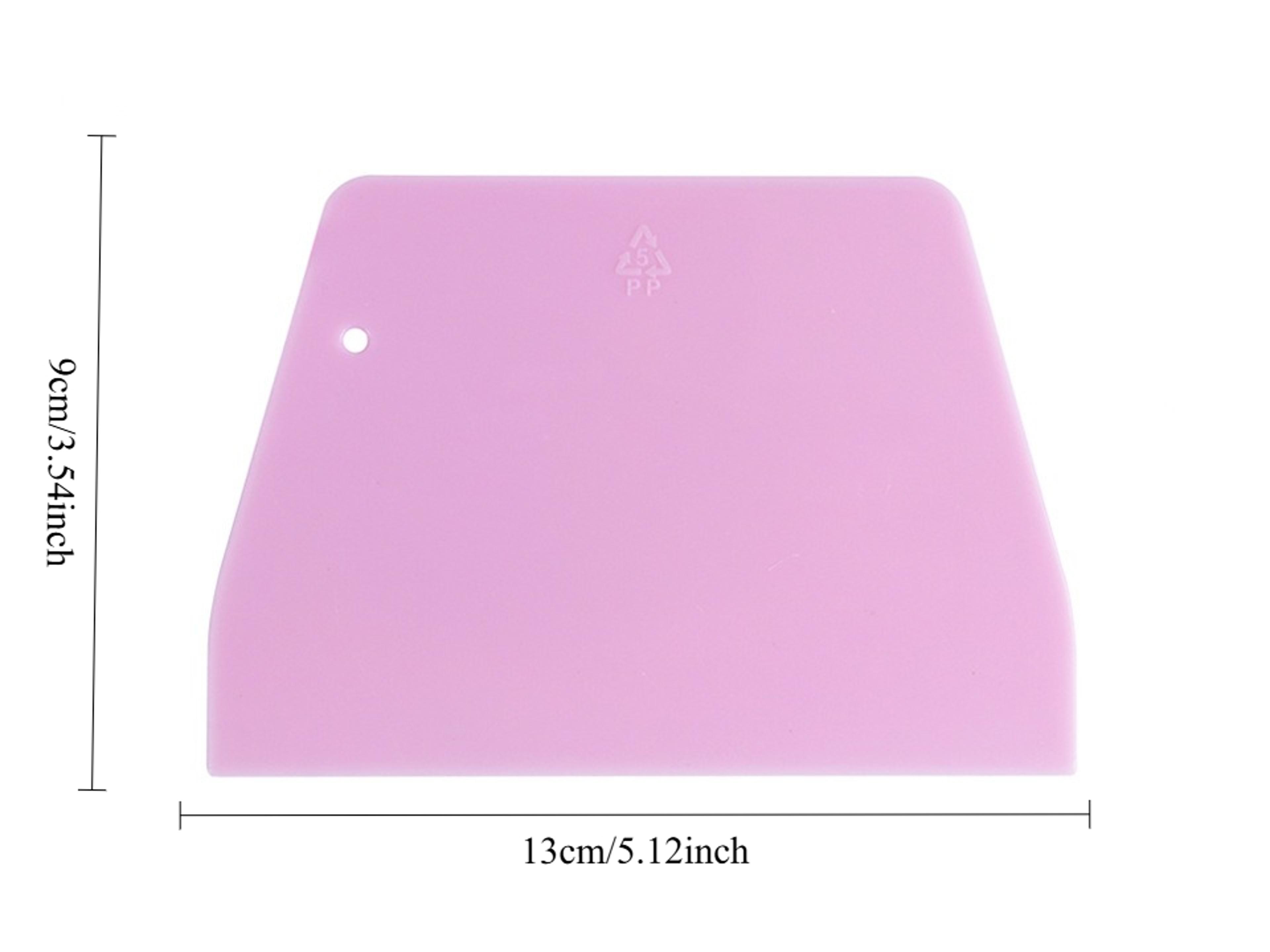 Multipurpose Dough Cutter Bowl Scraper Bread Dough Spatula Fondant Cake Scraper DIY Pastry Tool Kit 4