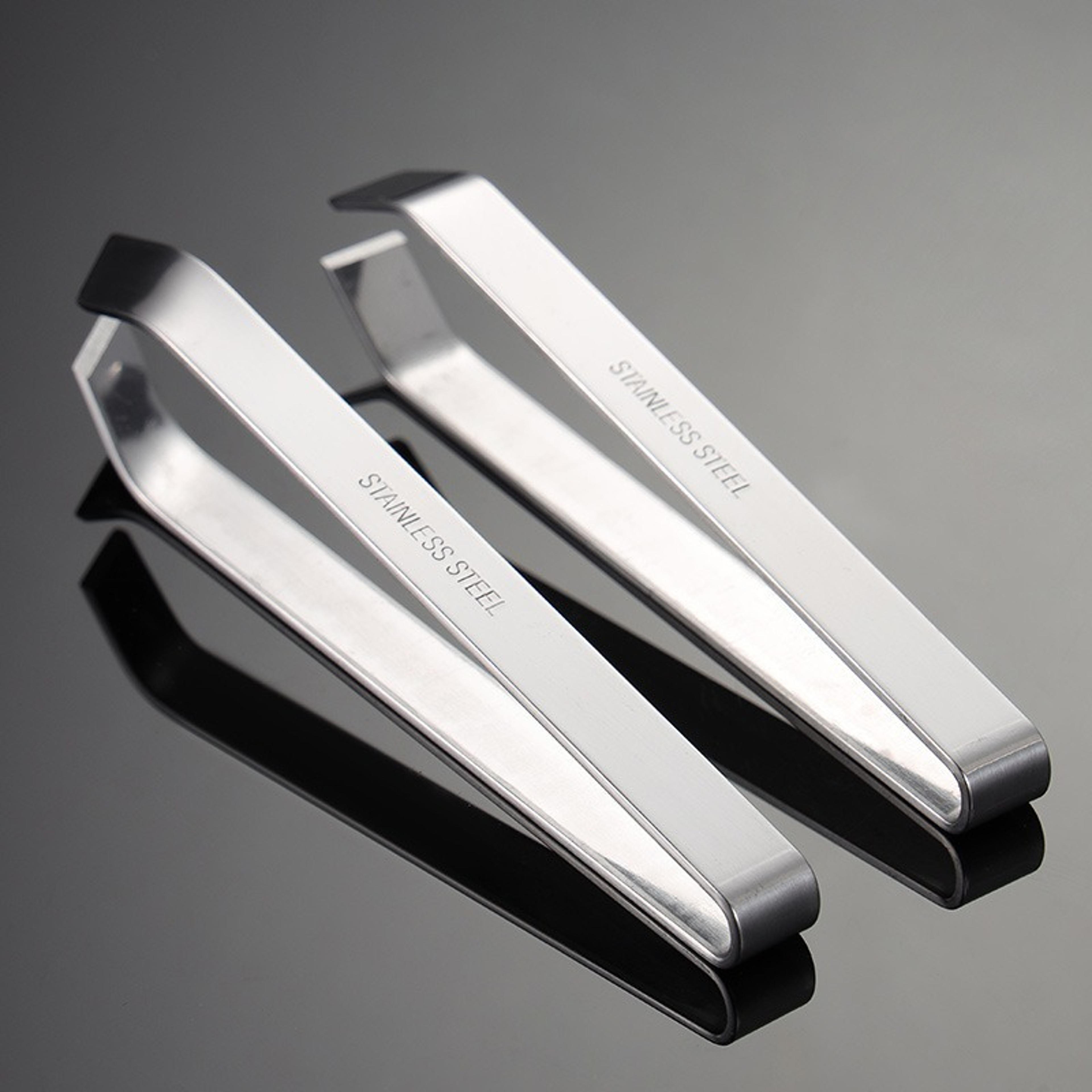 Fish Bone Tweezers Stainless Steel Seafood Tools Flat And Slant Tweezers Remover Pliers For Kitchen 4
