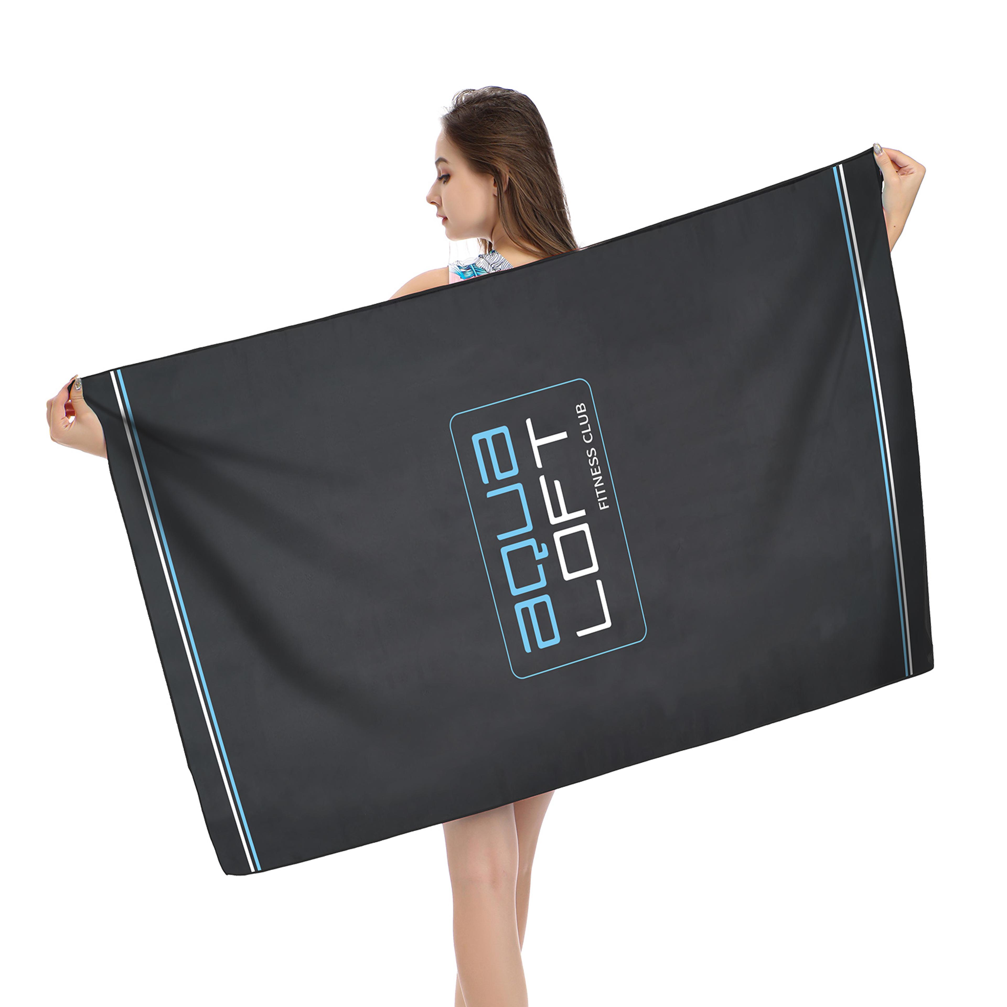 AQUA Microfiber Quick Dry Sports Towel Soft Lightweight Compact Travel Towel For Sweat Ultra Absorb 0