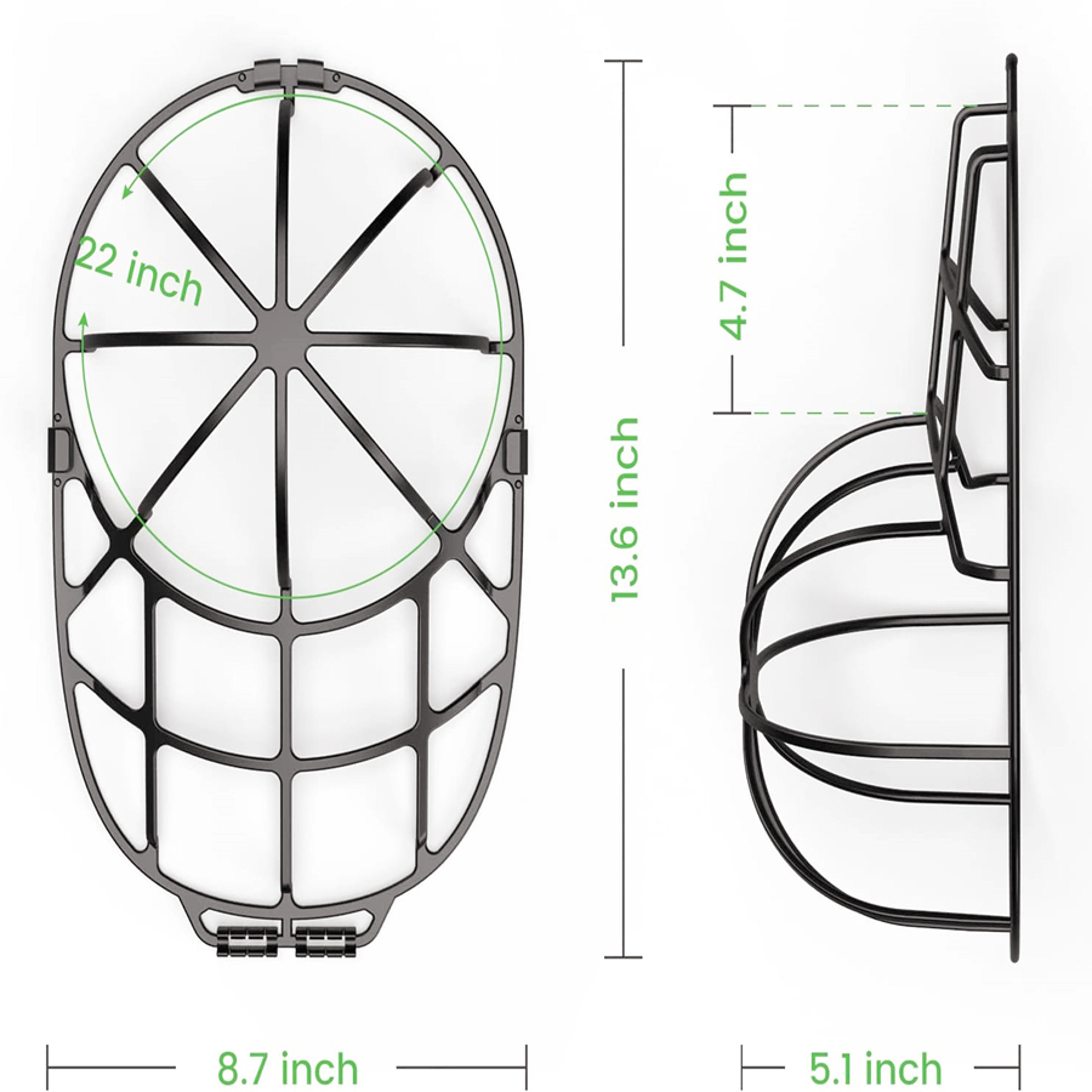 Multifunctional Baseball Cap Washer Hat Washer Frame Doubledeck Hat Cleaner Protector For AdultKid 5