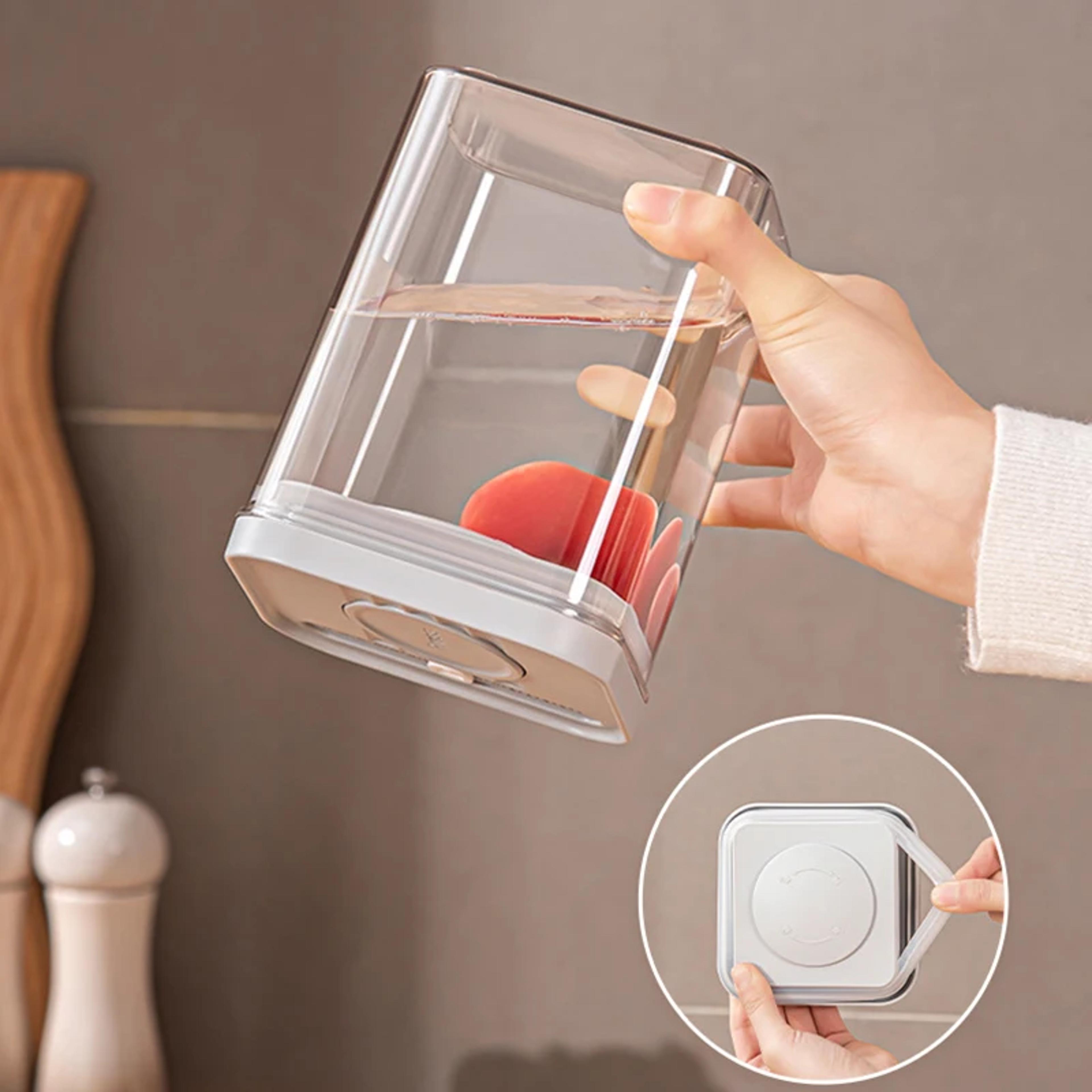 Airtight Pop Food Containers BPAFree Storage Stackable Pantry Storage Containers For Cereal Snack F 2