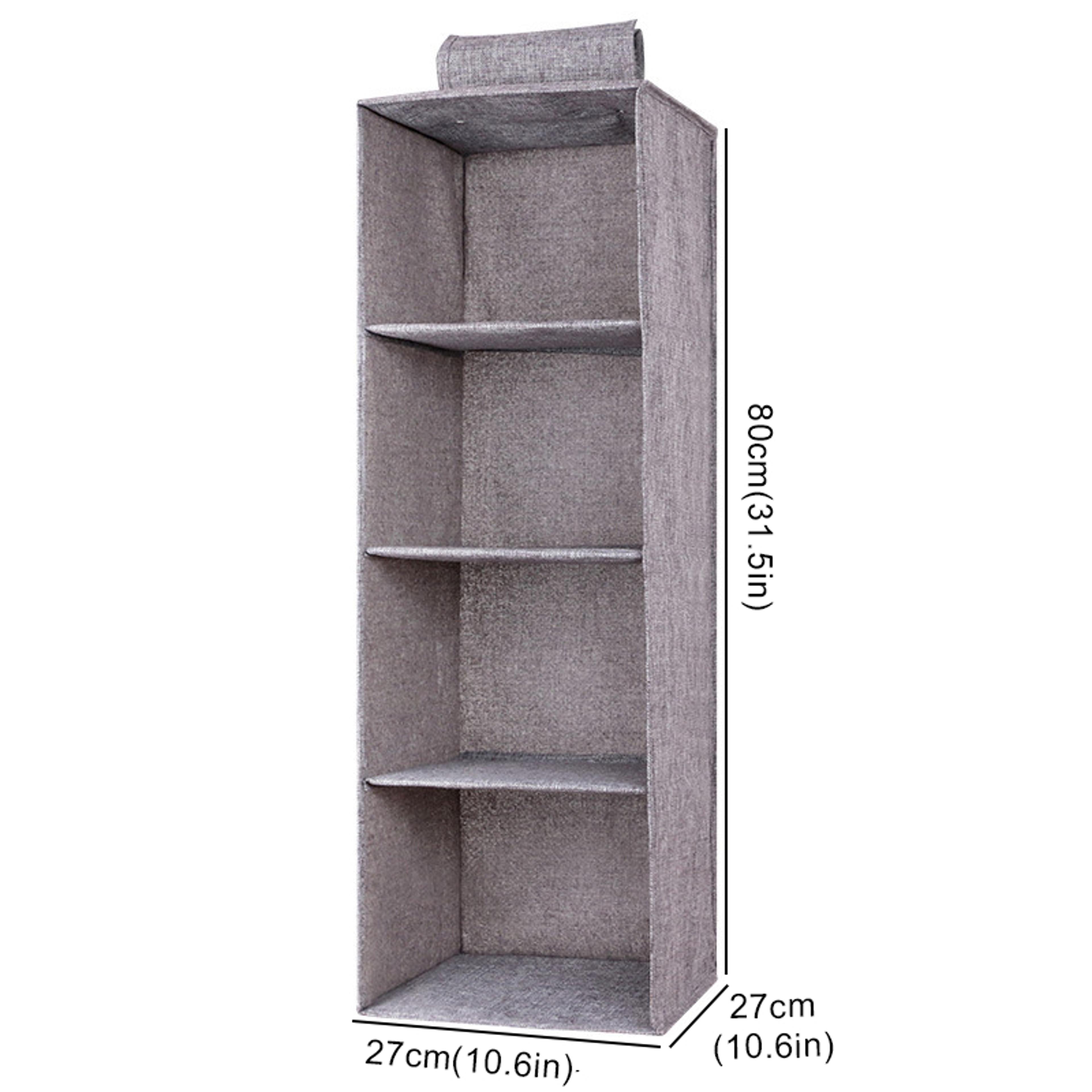 Wardrobe Hanging Storage Bag Interlayer Drawer Type Organizer Collapsible Storage Shelves Closet Or 12
