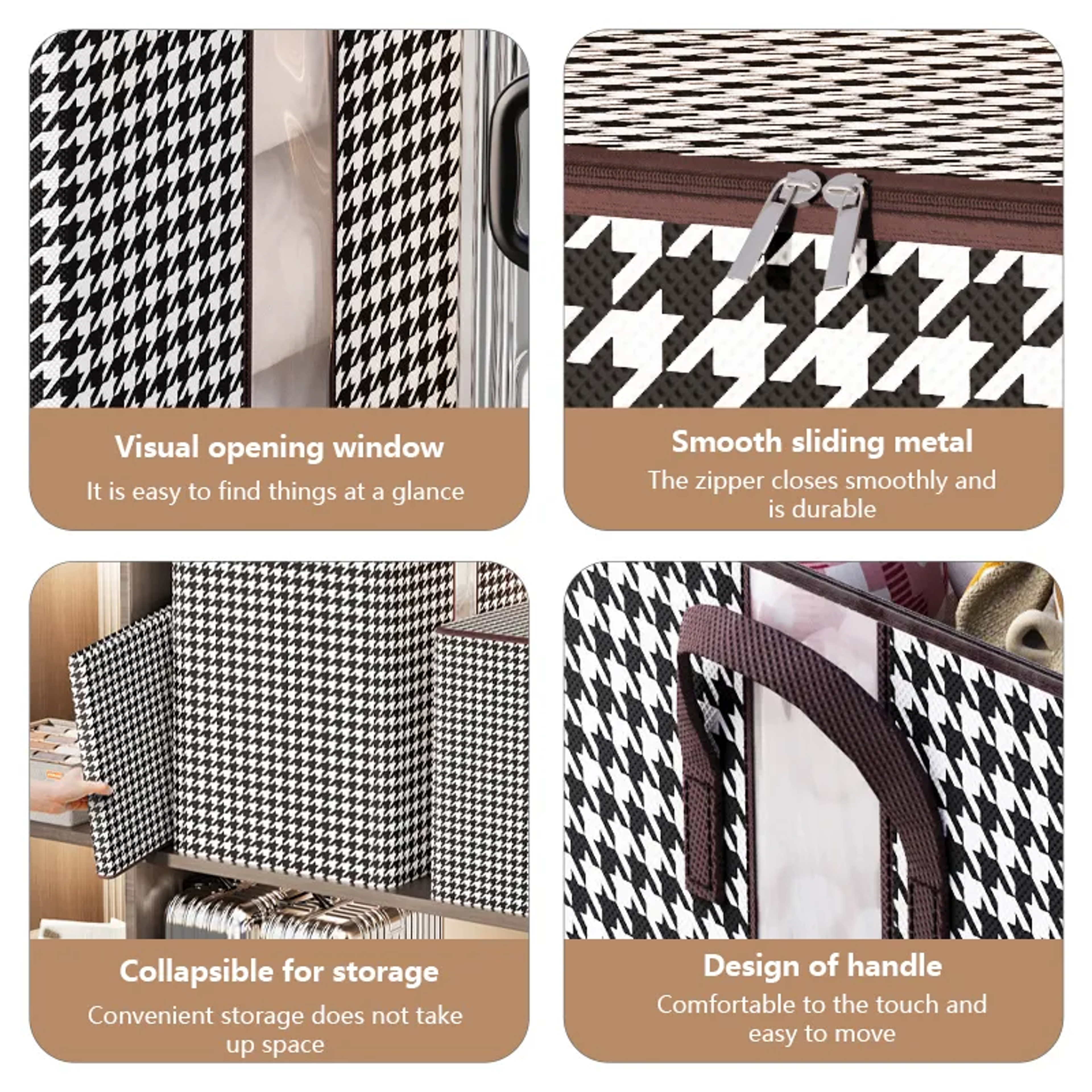 Quilt Storage Box Dustproof Organizers NonWoven Wardrobe Space Saving Bag HouseMoving Bedding Box T 3