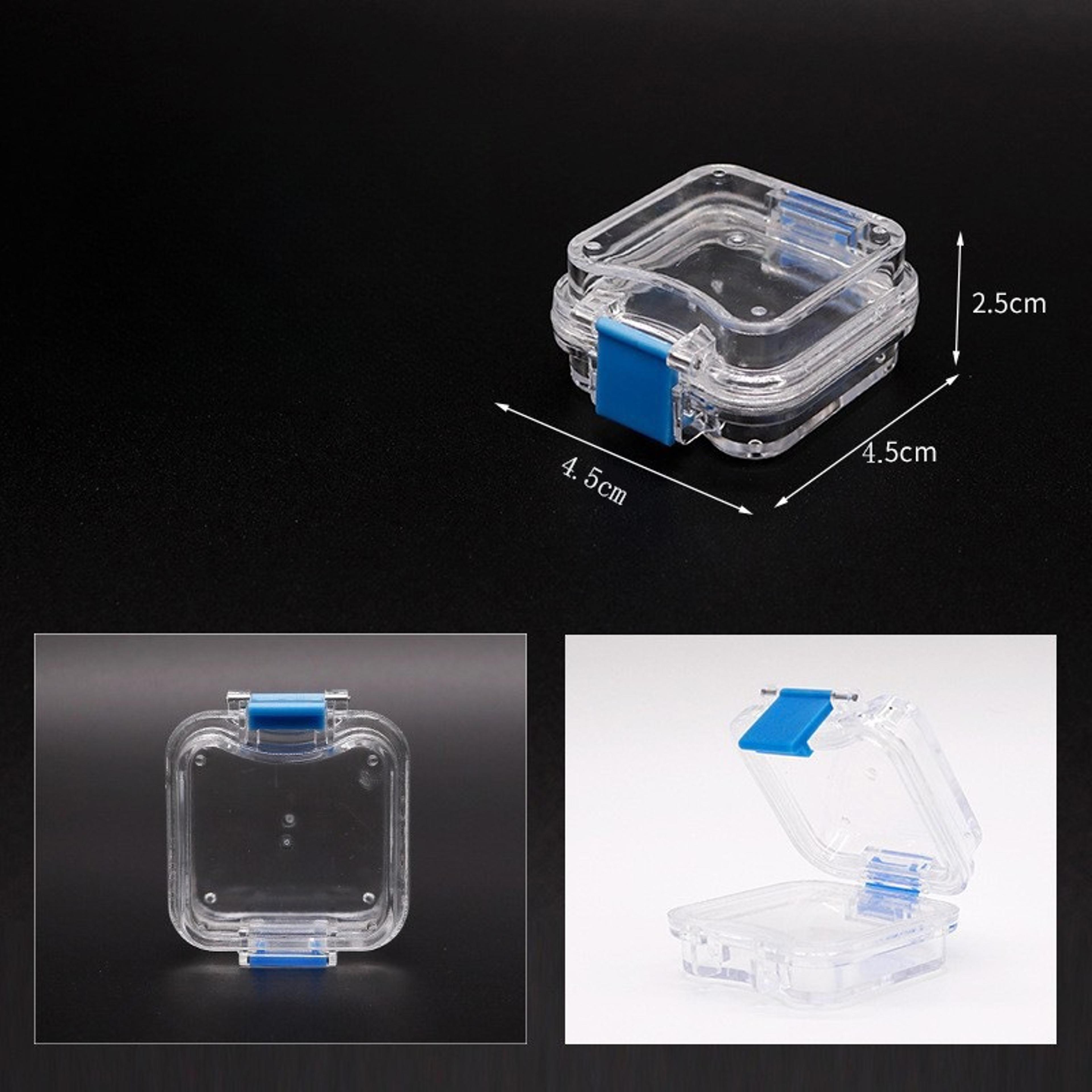 30pcs Dental Membrane Box Crown Box With Latch Membrane Showcase Dental Crown And Bridge Box Dentur 7