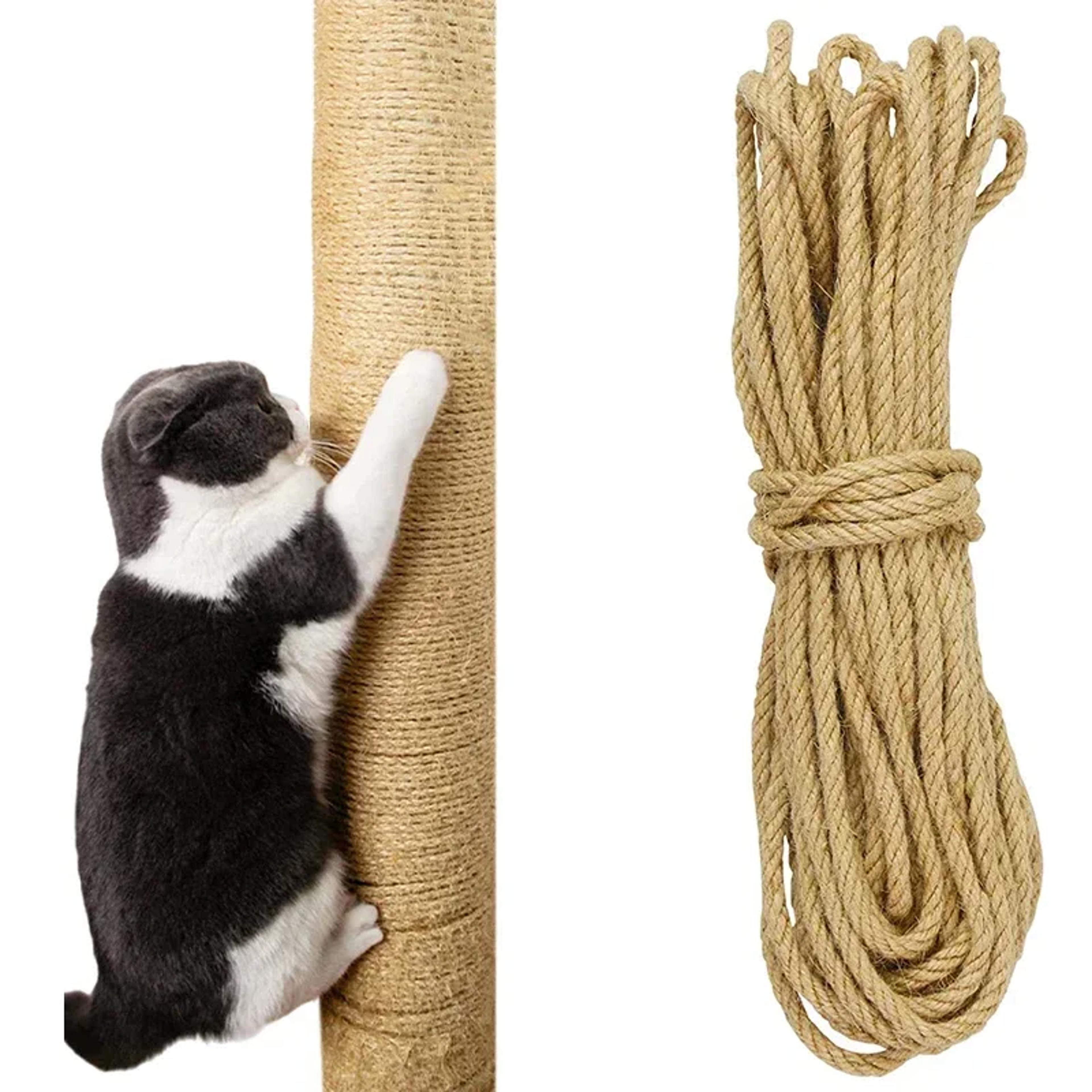 Natural Sisal Rope For Cat Tree DIY Scratching Post Toy Climbing Frame Replacement Kitten Claw Scra 1