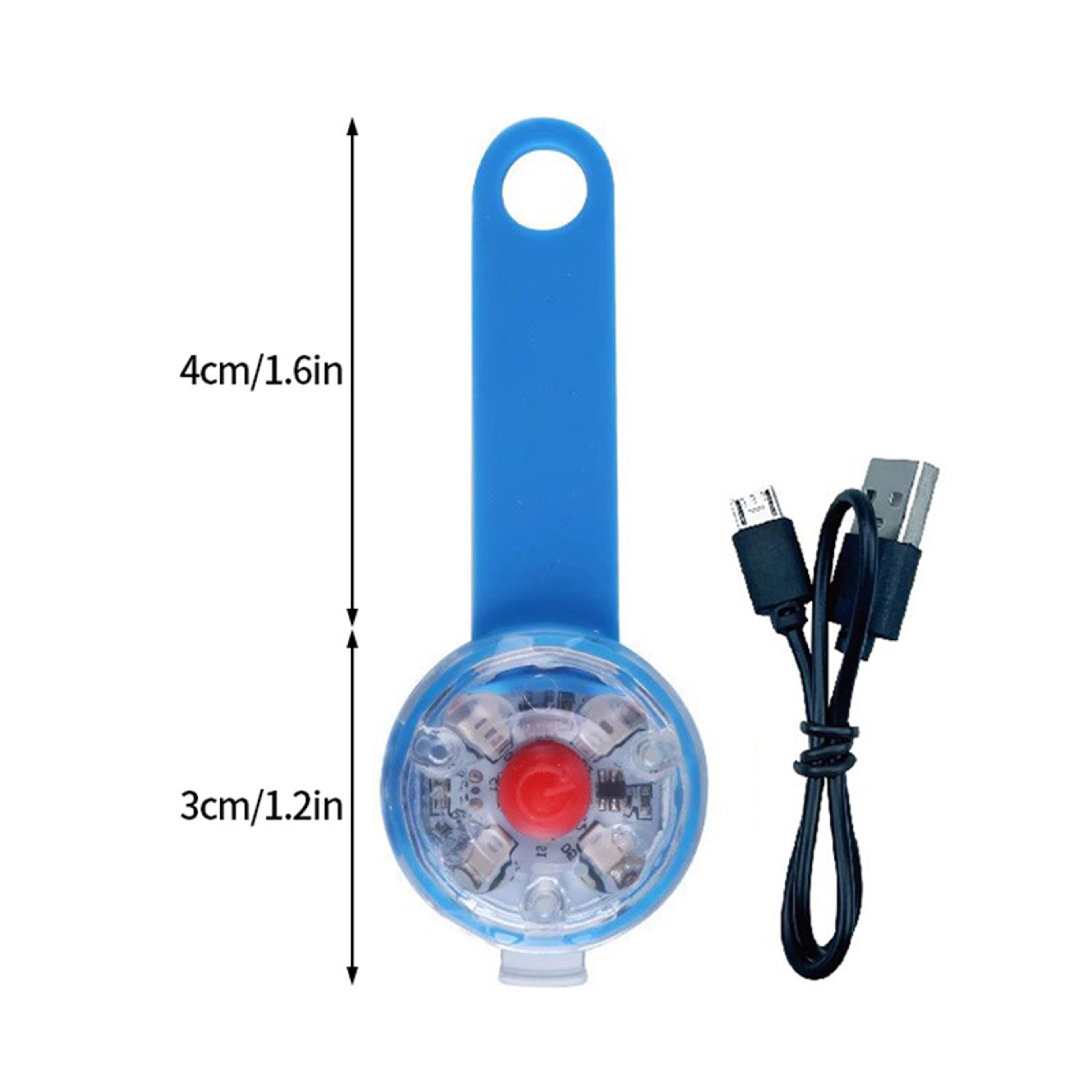 LED Dog Collar Light Rechargeable Flashing Pet Cat Night Safety Pendant Flashlight Accessories For  10