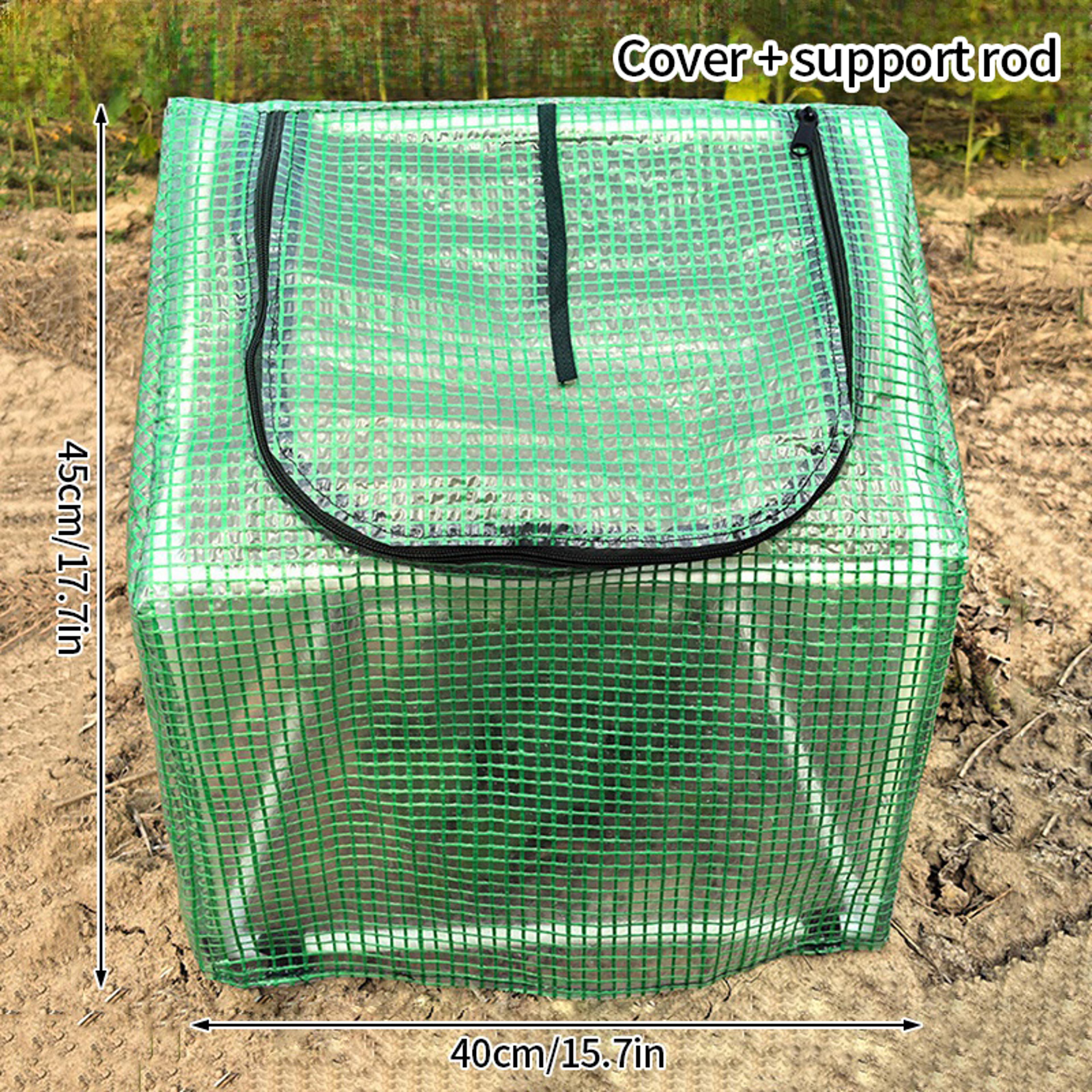 Winter Plant Warm Covers Pop Up Mini Greenhouse With Zipper Garden Tent Freeze Protection Humidity  10