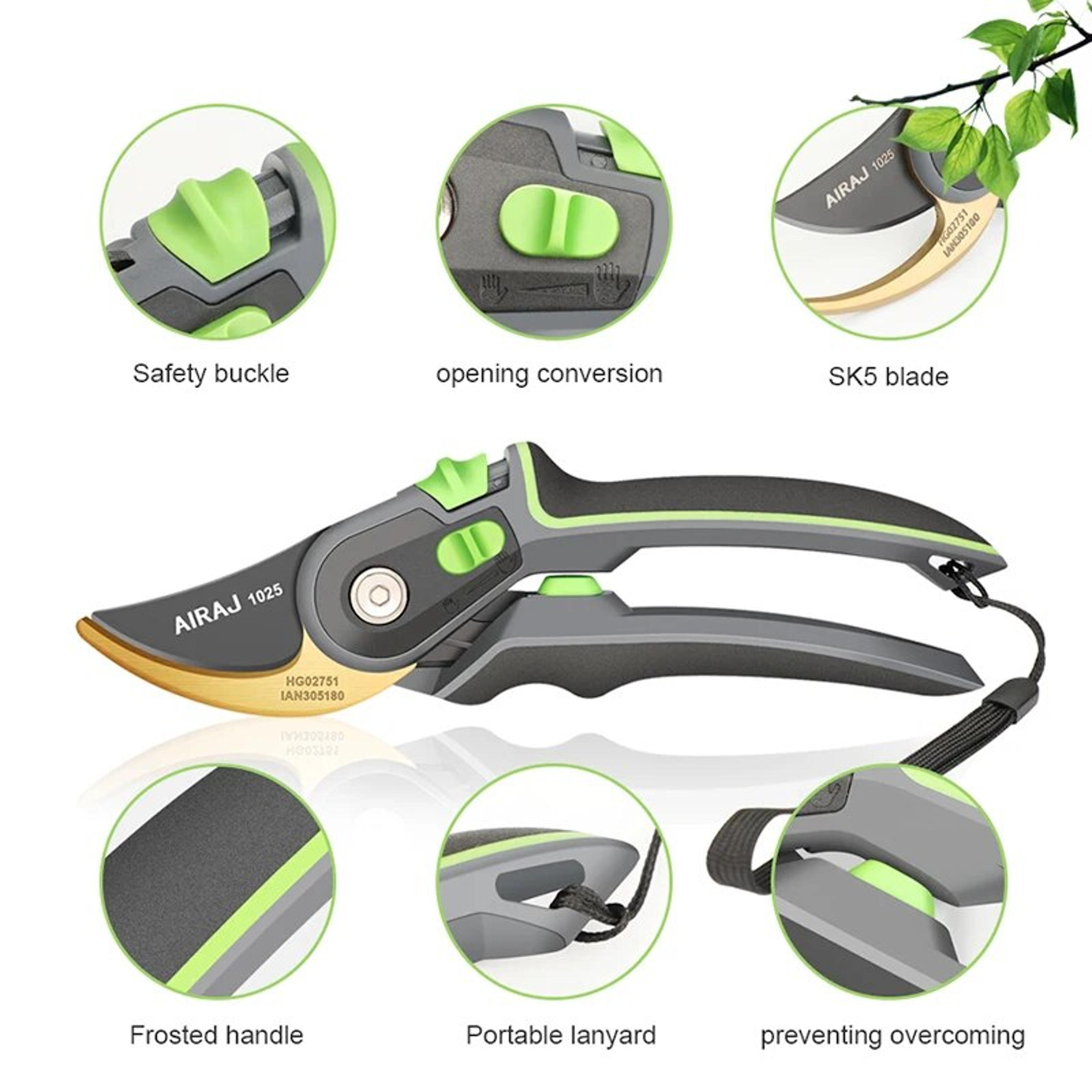 Pruning Shear Garden Tools Labor Saving Scissors For Gardening Sharp Branch Pruners Durable Hand Pr 0