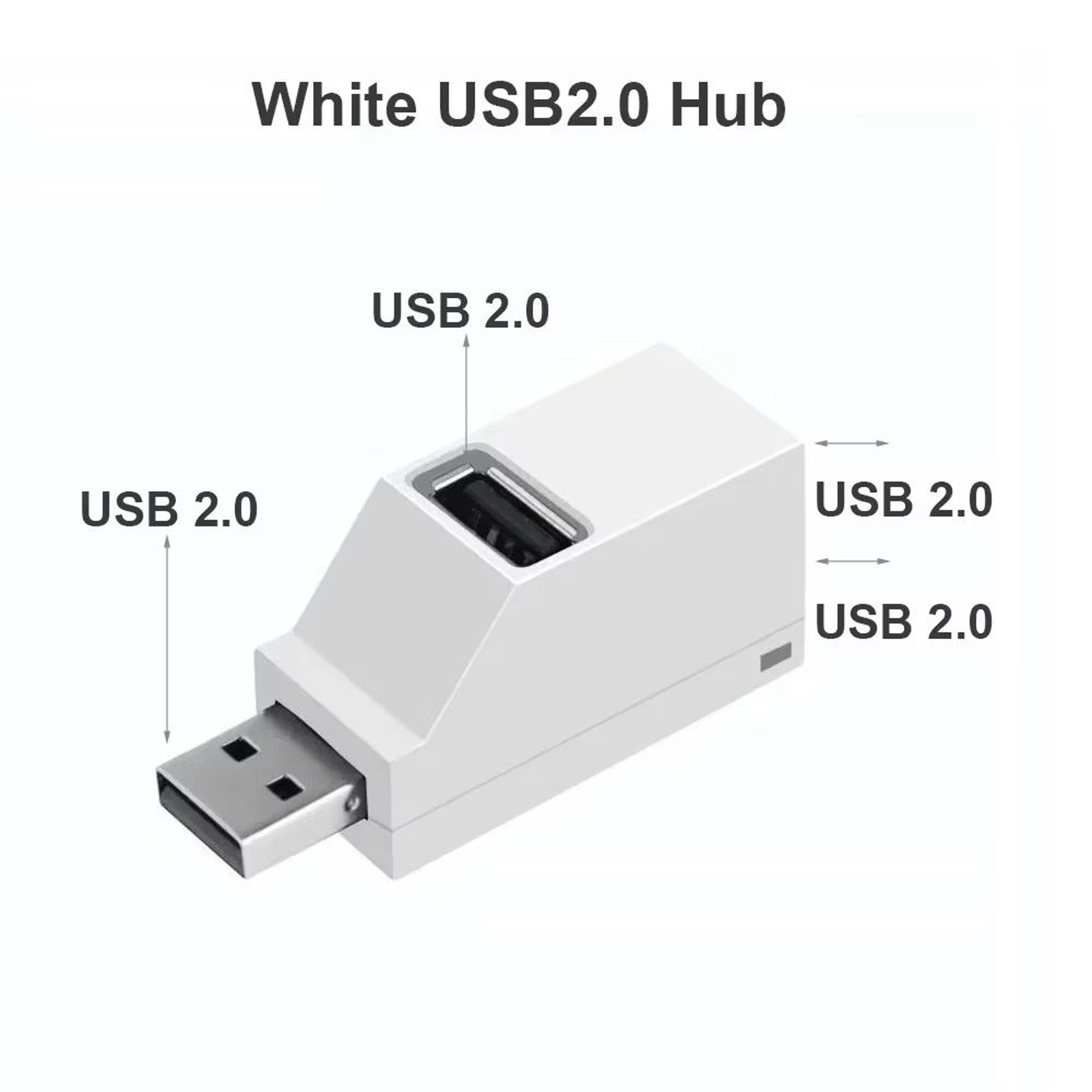USB HUB Adapter Extender For PC Laptop 3Port Mini Splitter Box HiSpeed USB Card Reader USB Adapter  6